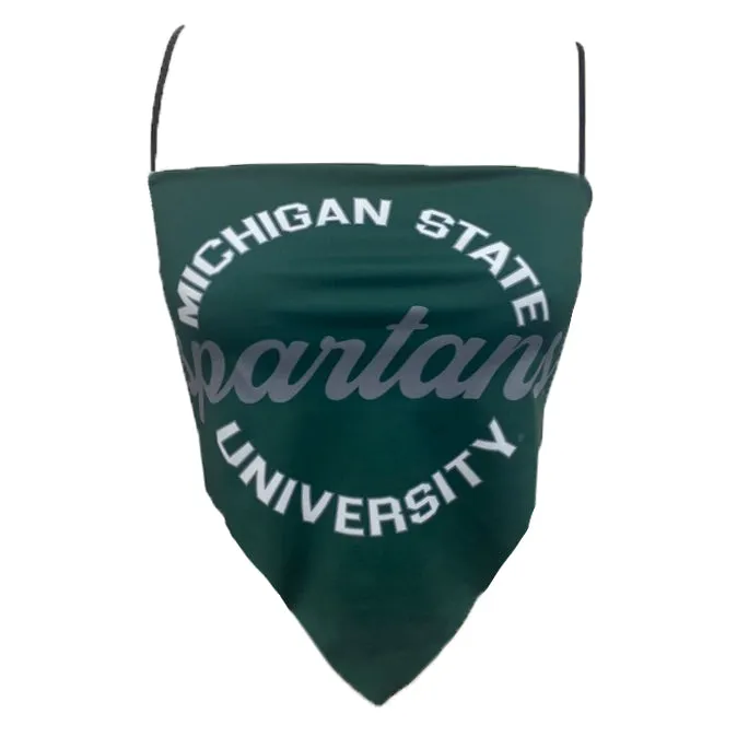 Michigan State Strap Bandana Top