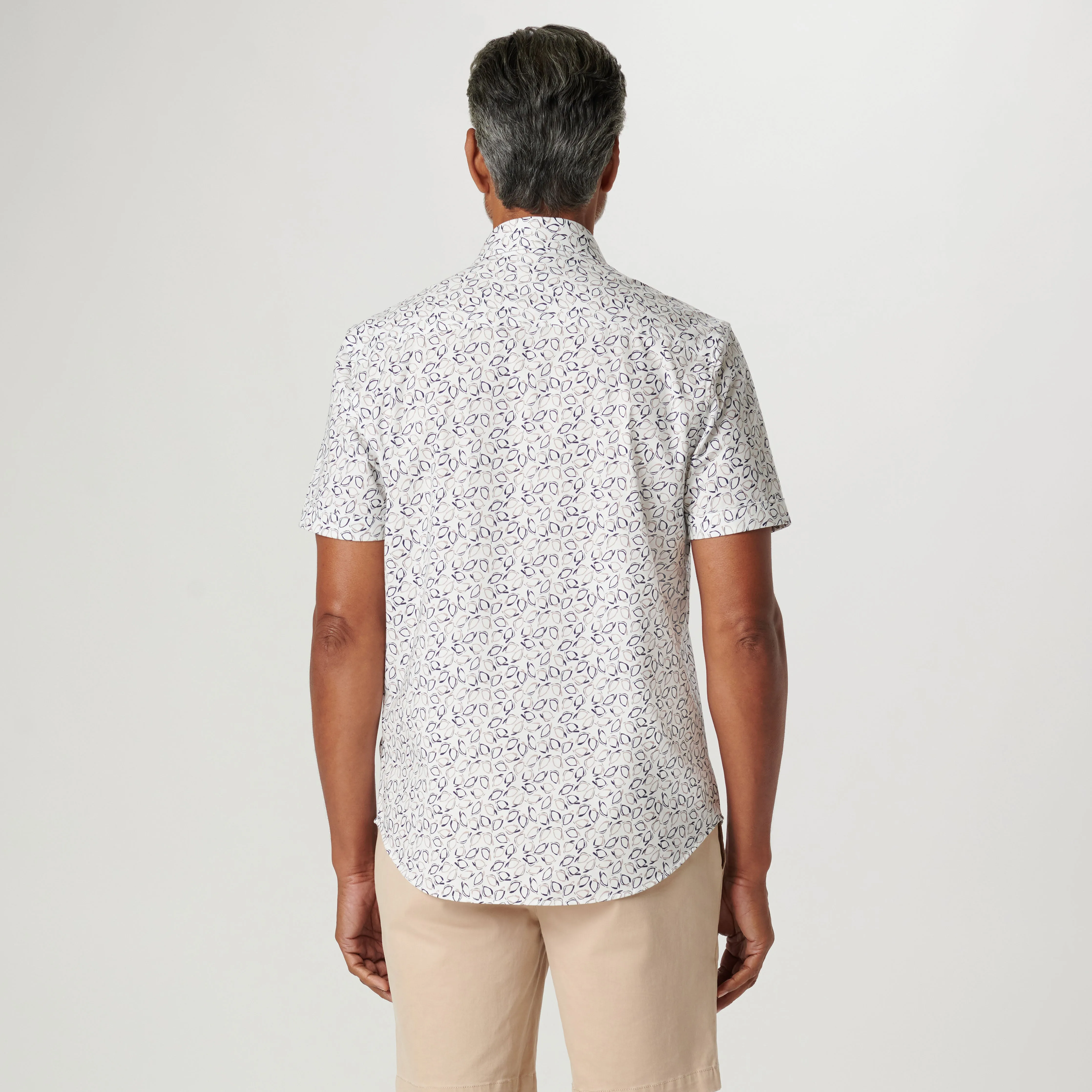 Miles Abstract OoohCotton Short Sleeve Shirt