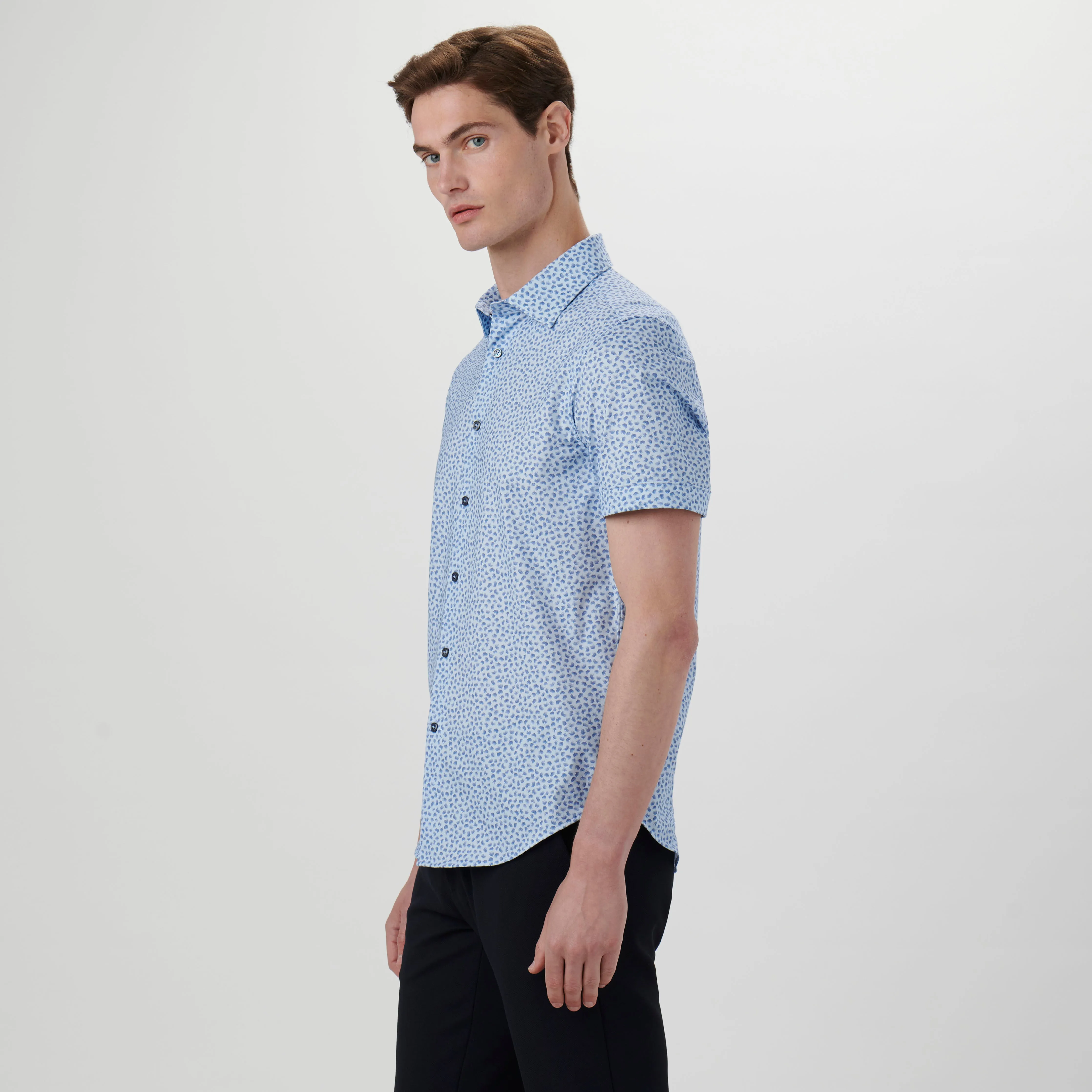 Miles Abstract OoohCotton Short Sleeve Shirt