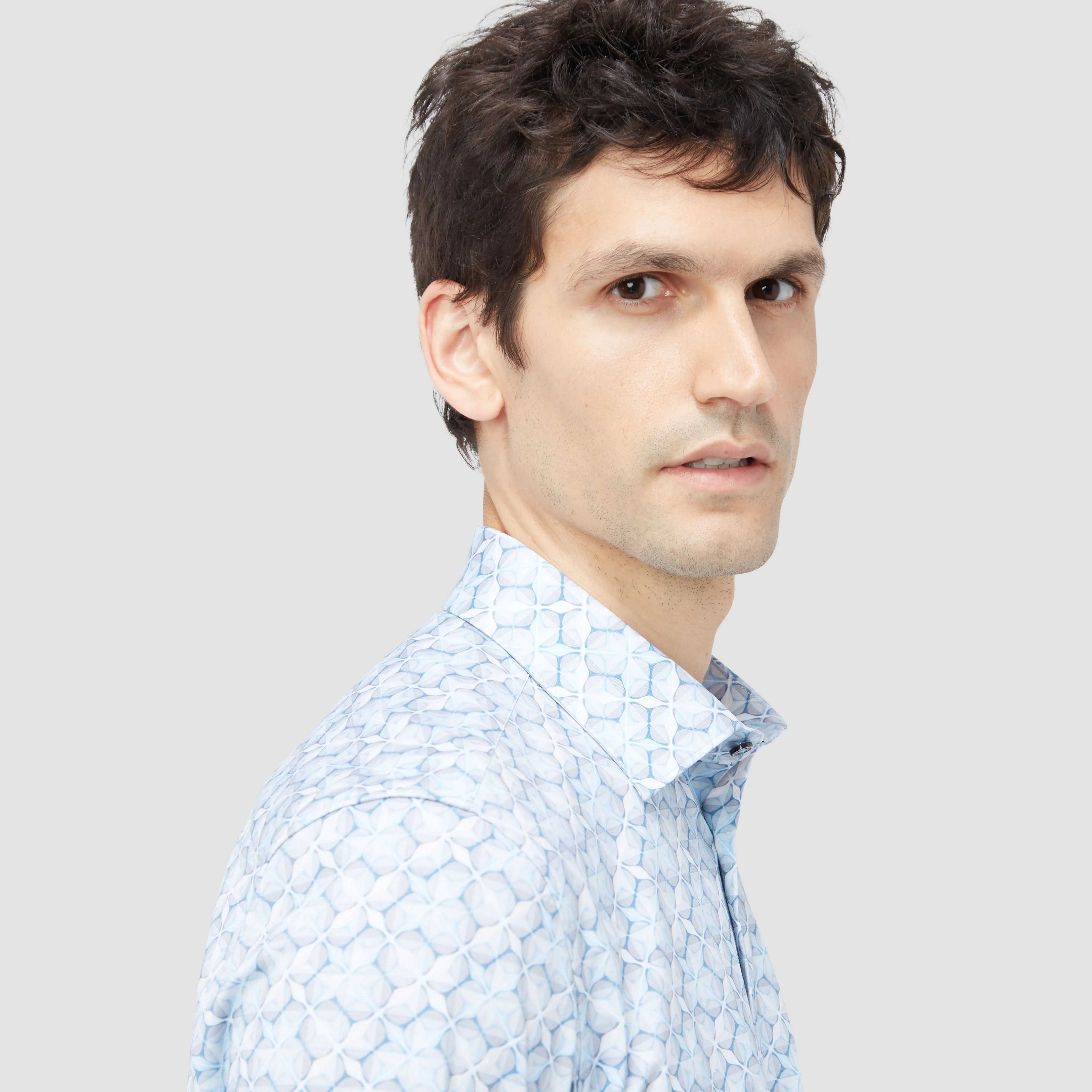 Miles Abstract OoohCotton Short Sleeve Shirt