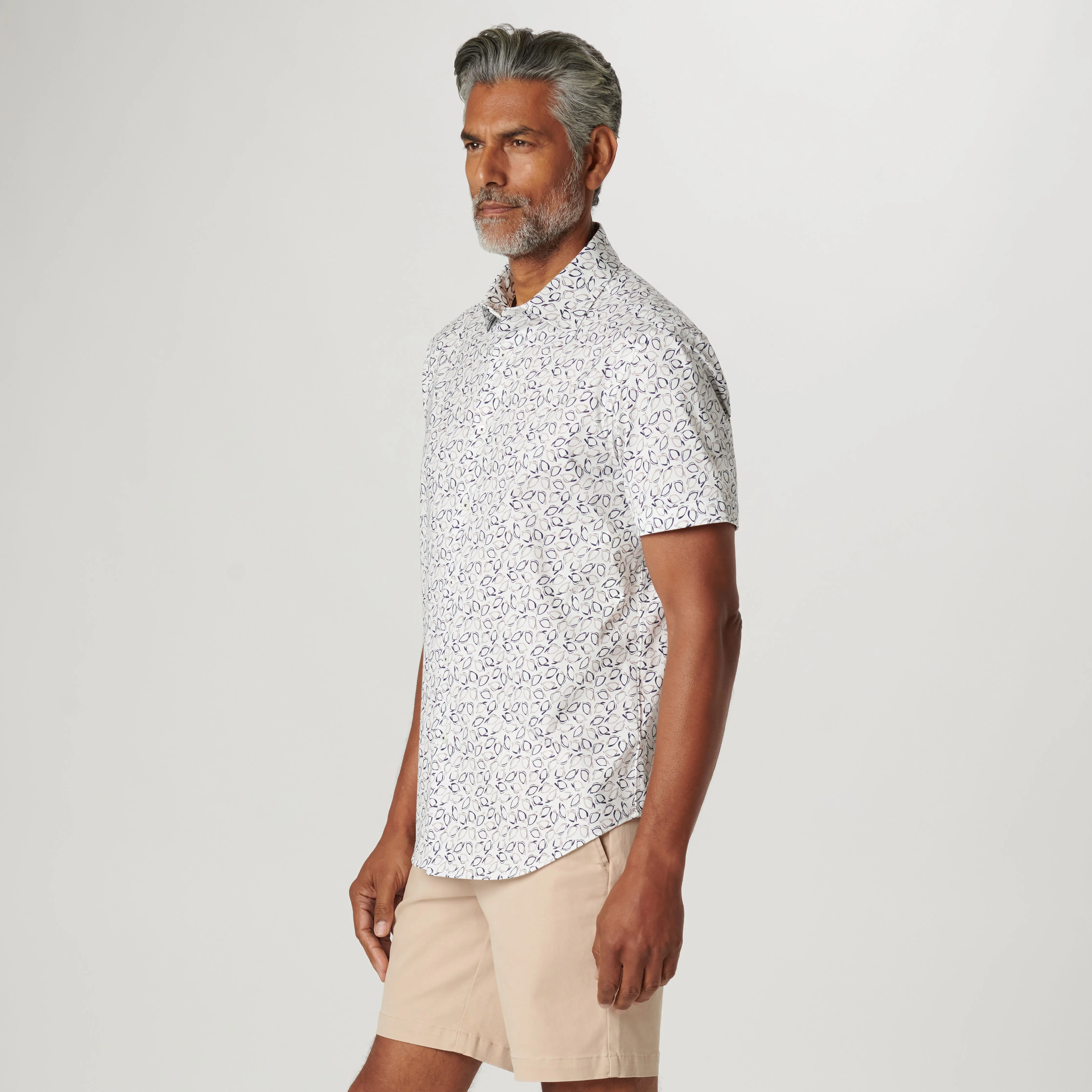 Miles Abstract OoohCotton Short Sleeve Shirt