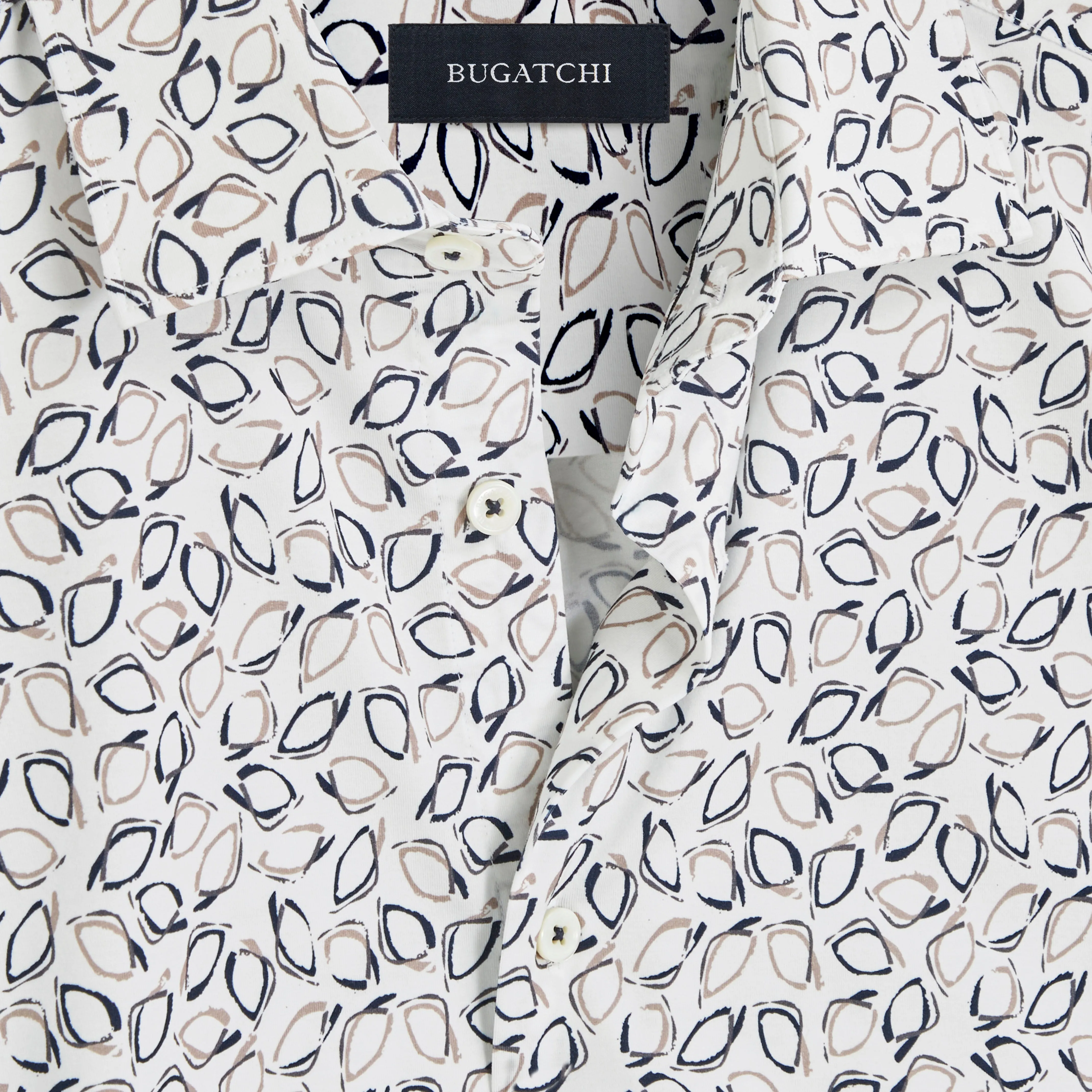 Miles Abstract OoohCotton Short Sleeve Shirt