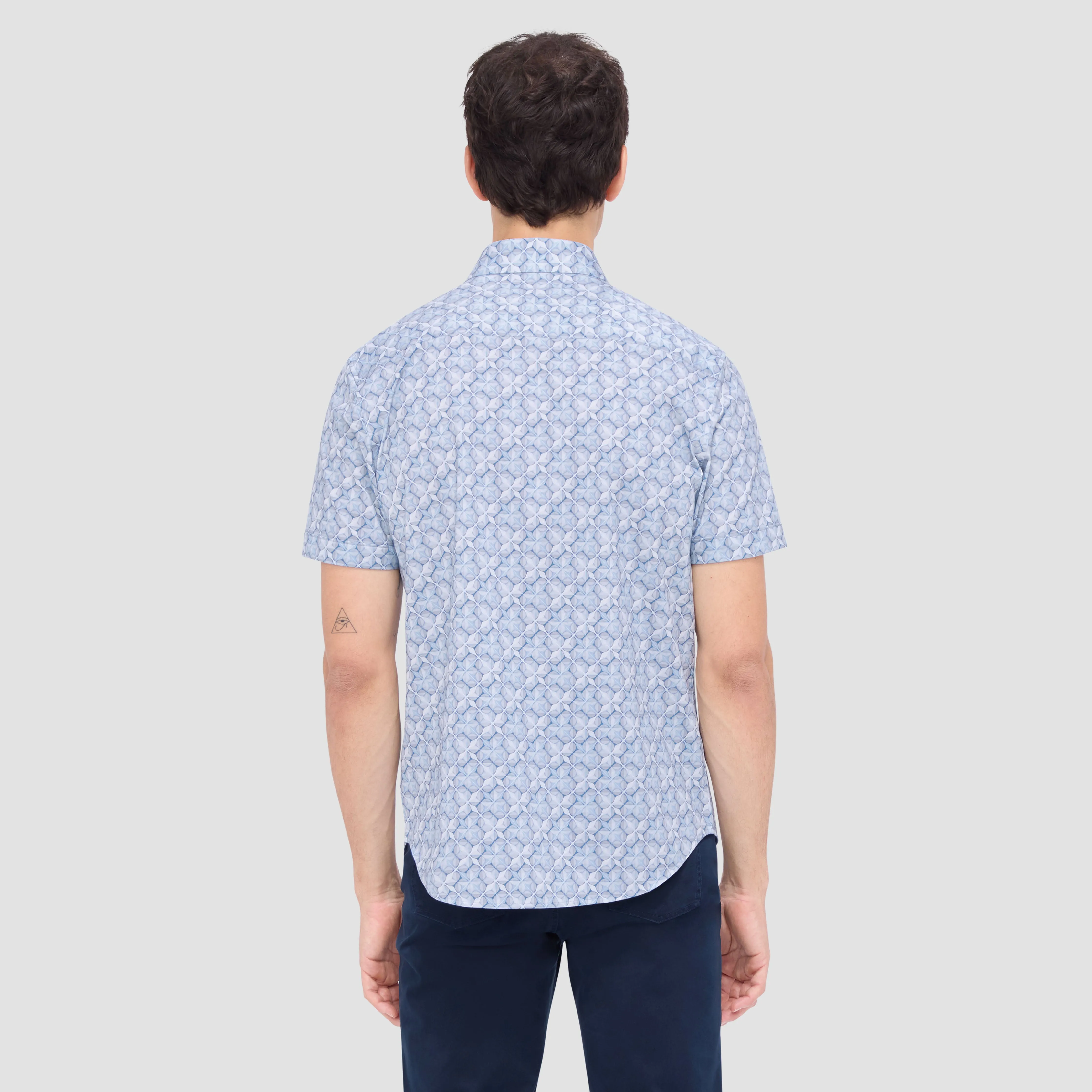 Miles Abstract OoohCotton Short Sleeve Shirt