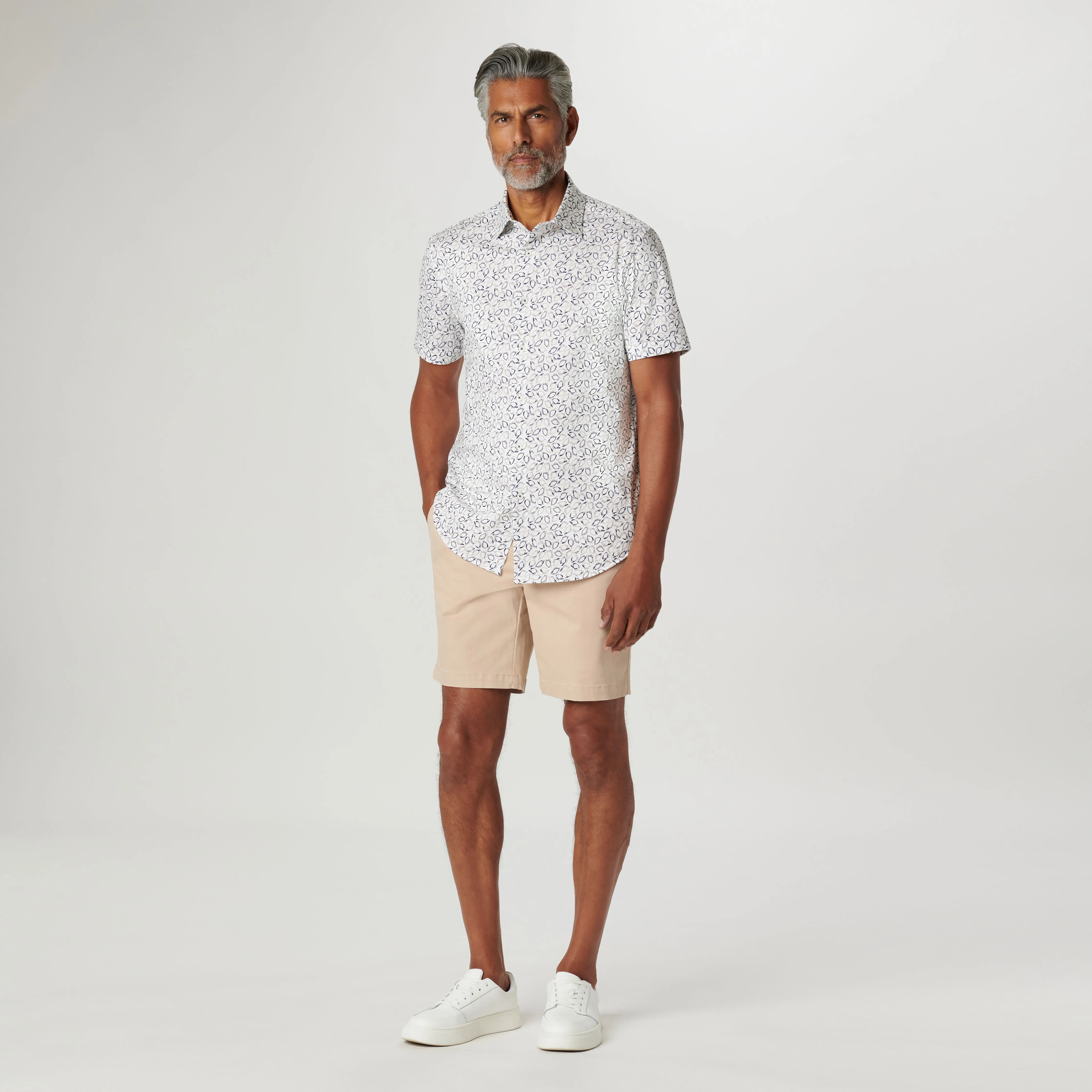Miles Abstract OoohCotton Short Sleeve Shirt
