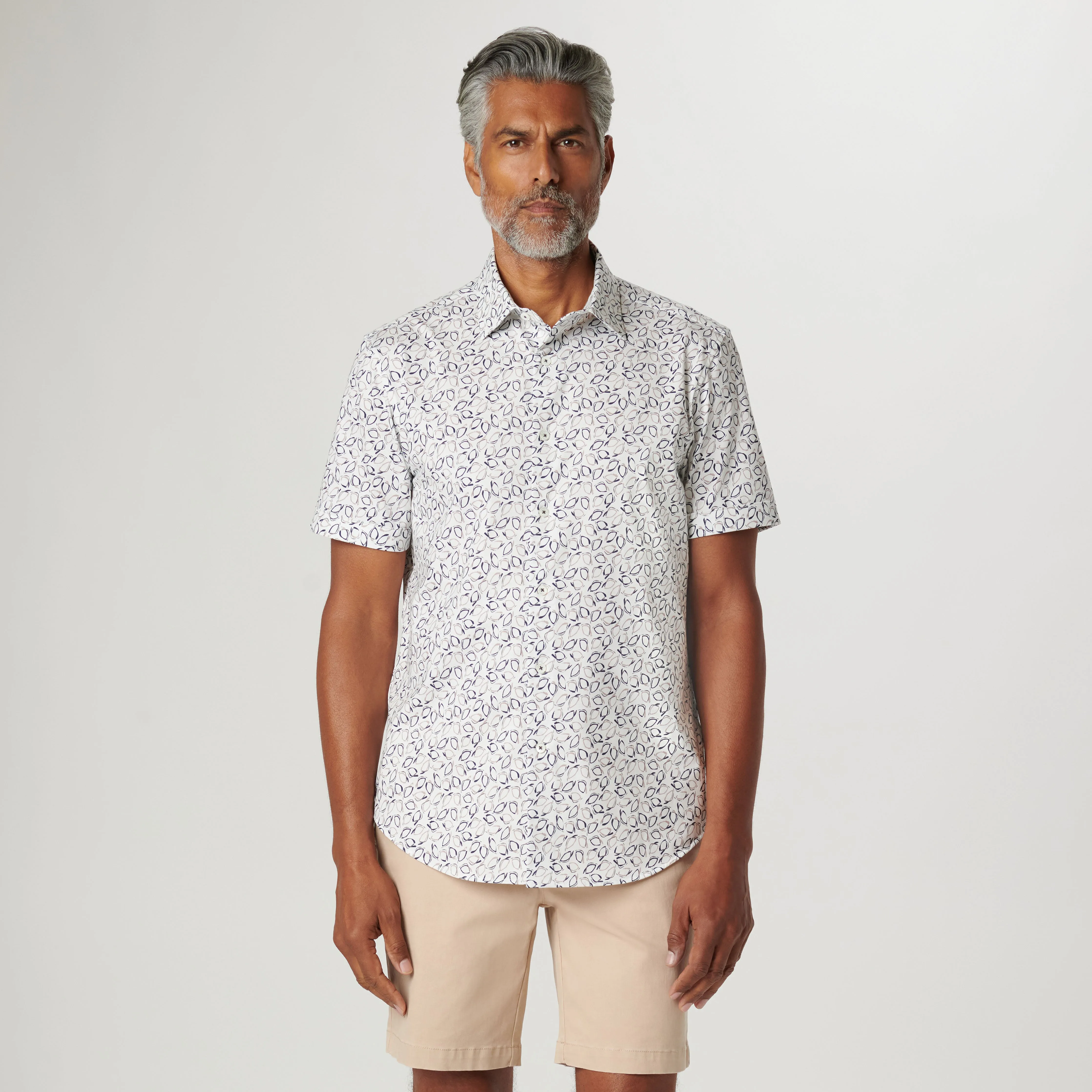 Miles Abstract OoohCotton Short Sleeve Shirt