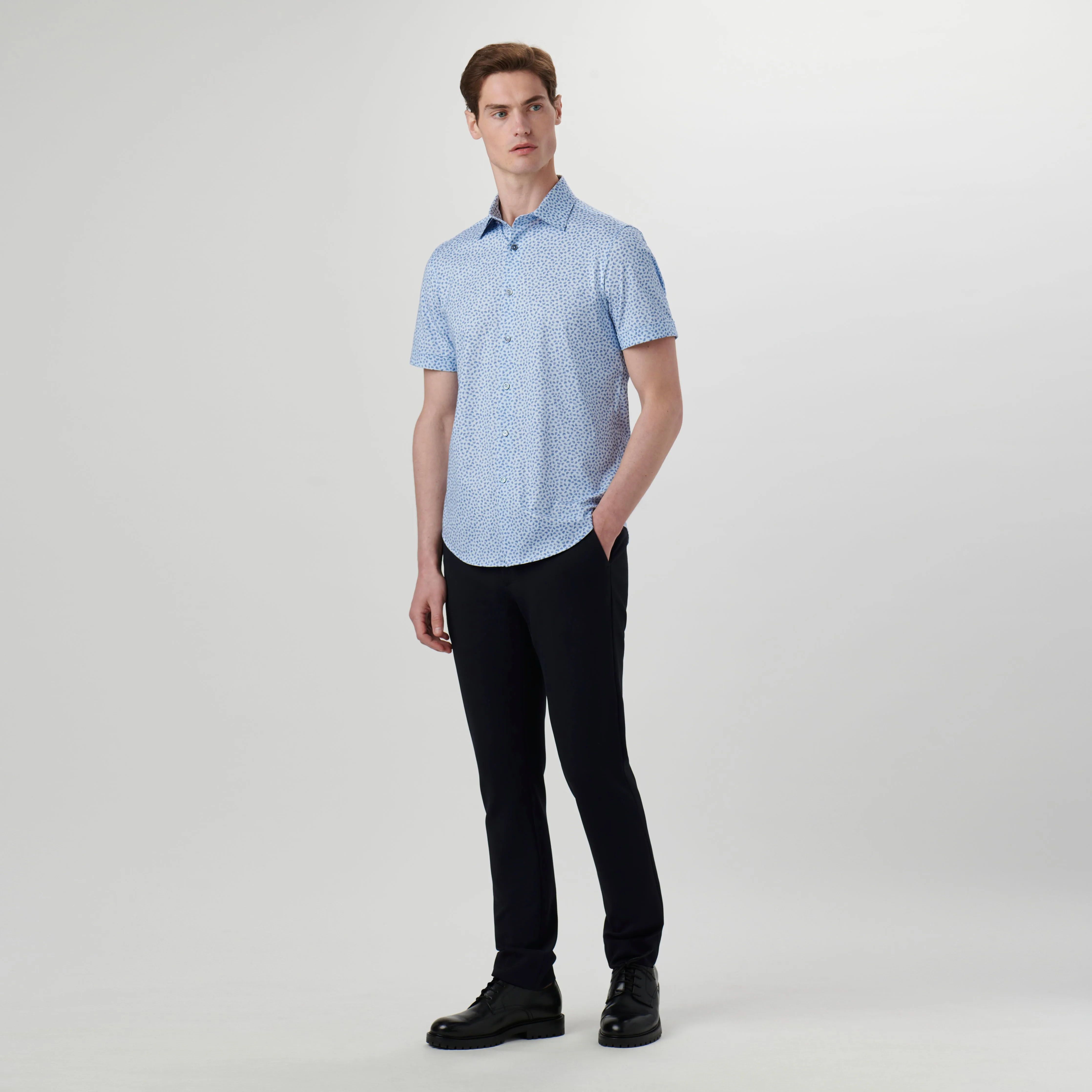 Miles Abstract OoohCotton Short Sleeve Shirt