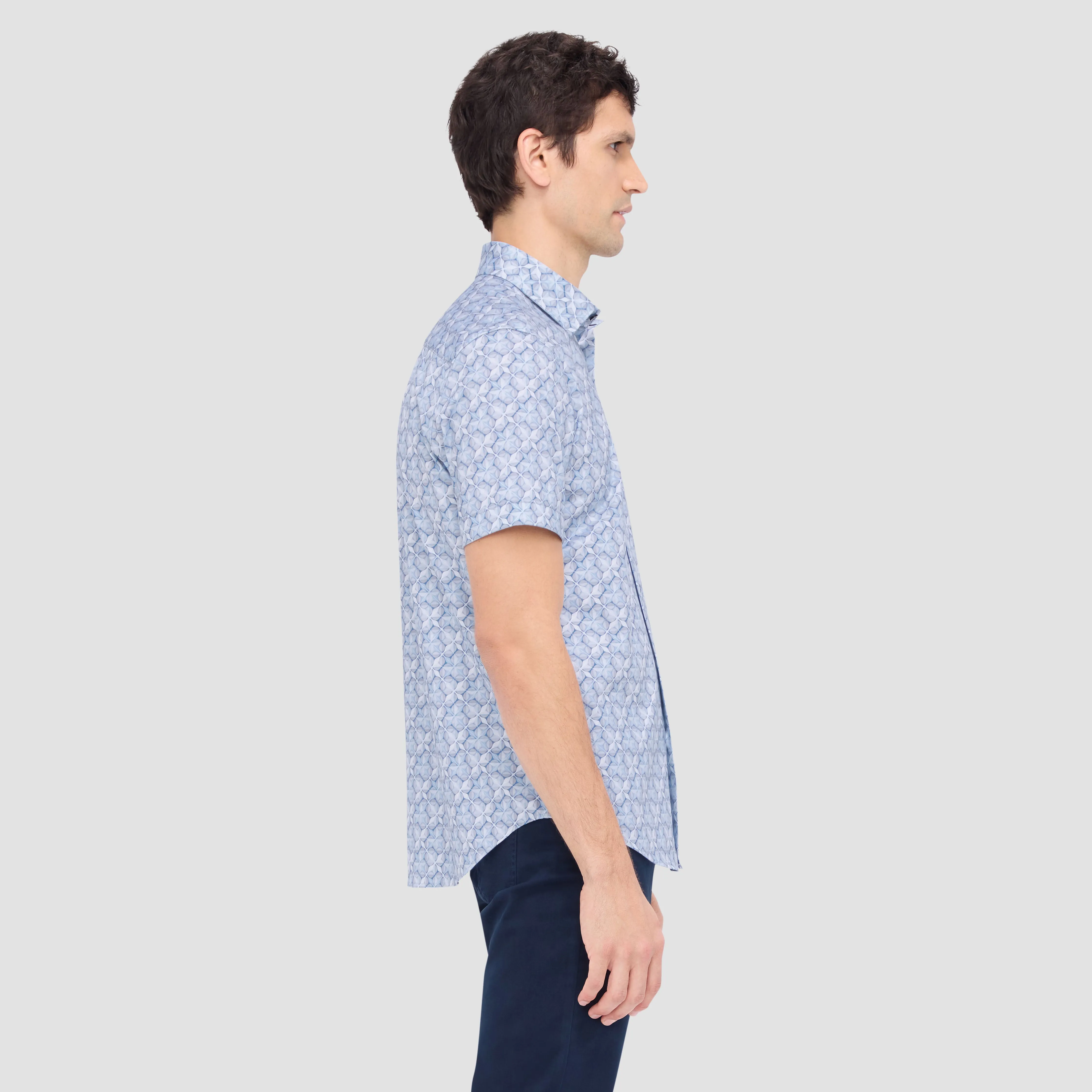 Miles Abstract OoohCotton Short Sleeve Shirt