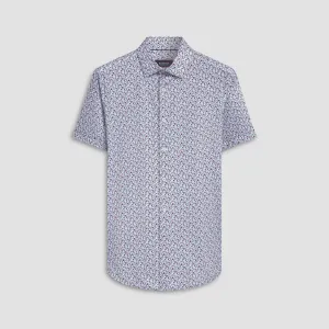Miles Confetti Print OoohCotton Short Sleeve Shirt