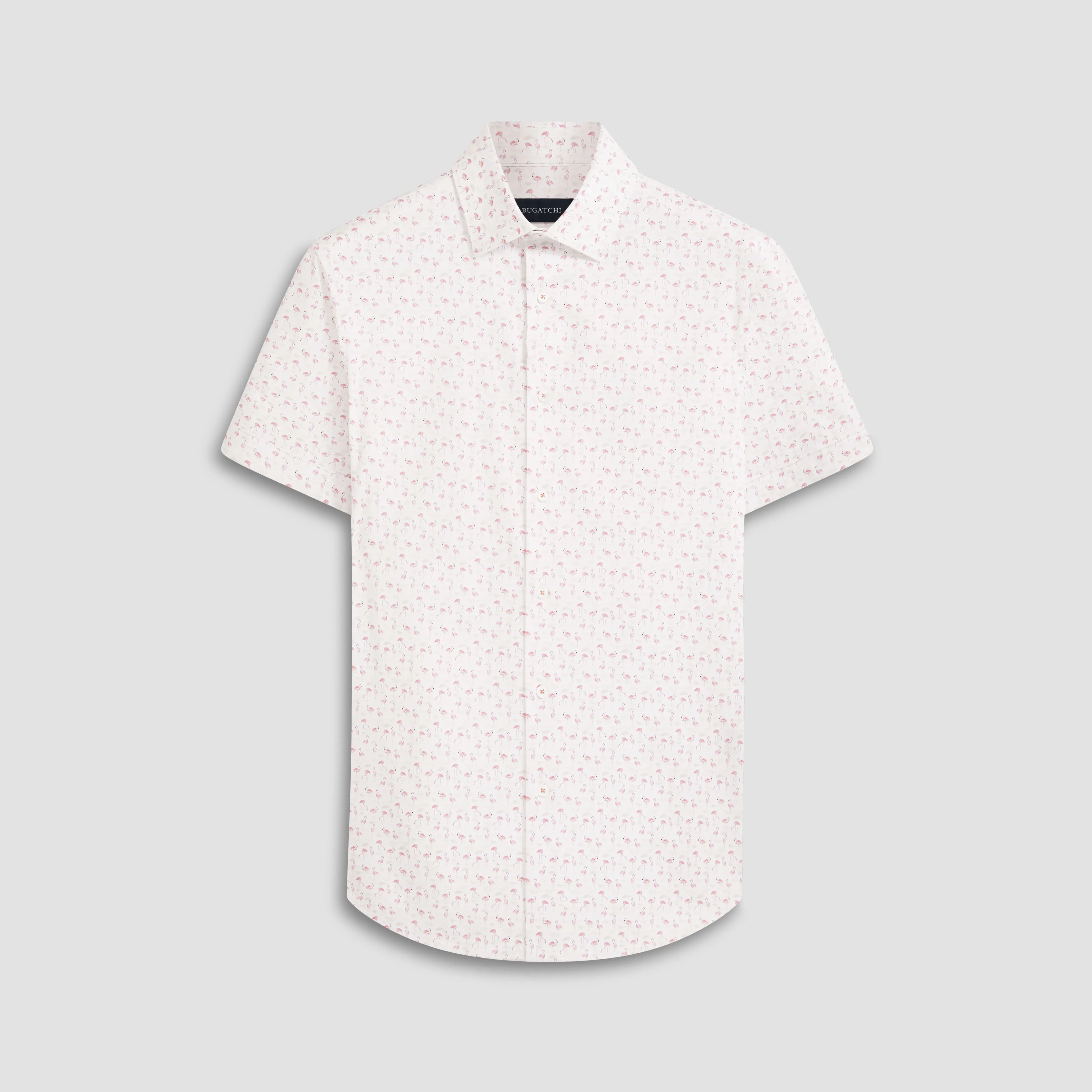 Miles Flamingo OoohCotton Short Sleeve Shirt