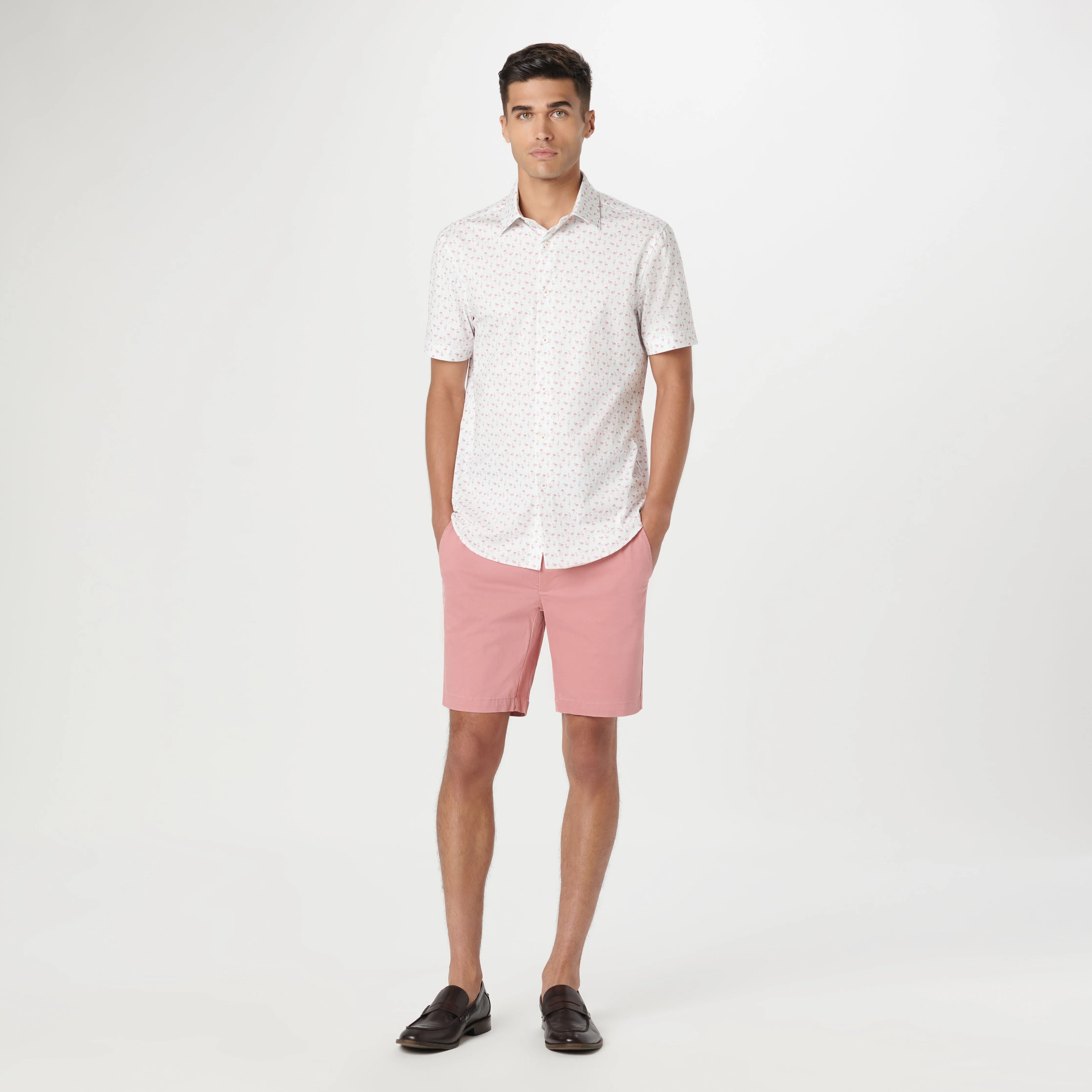 Miles Flamingo OoohCotton Short Sleeve Shirt