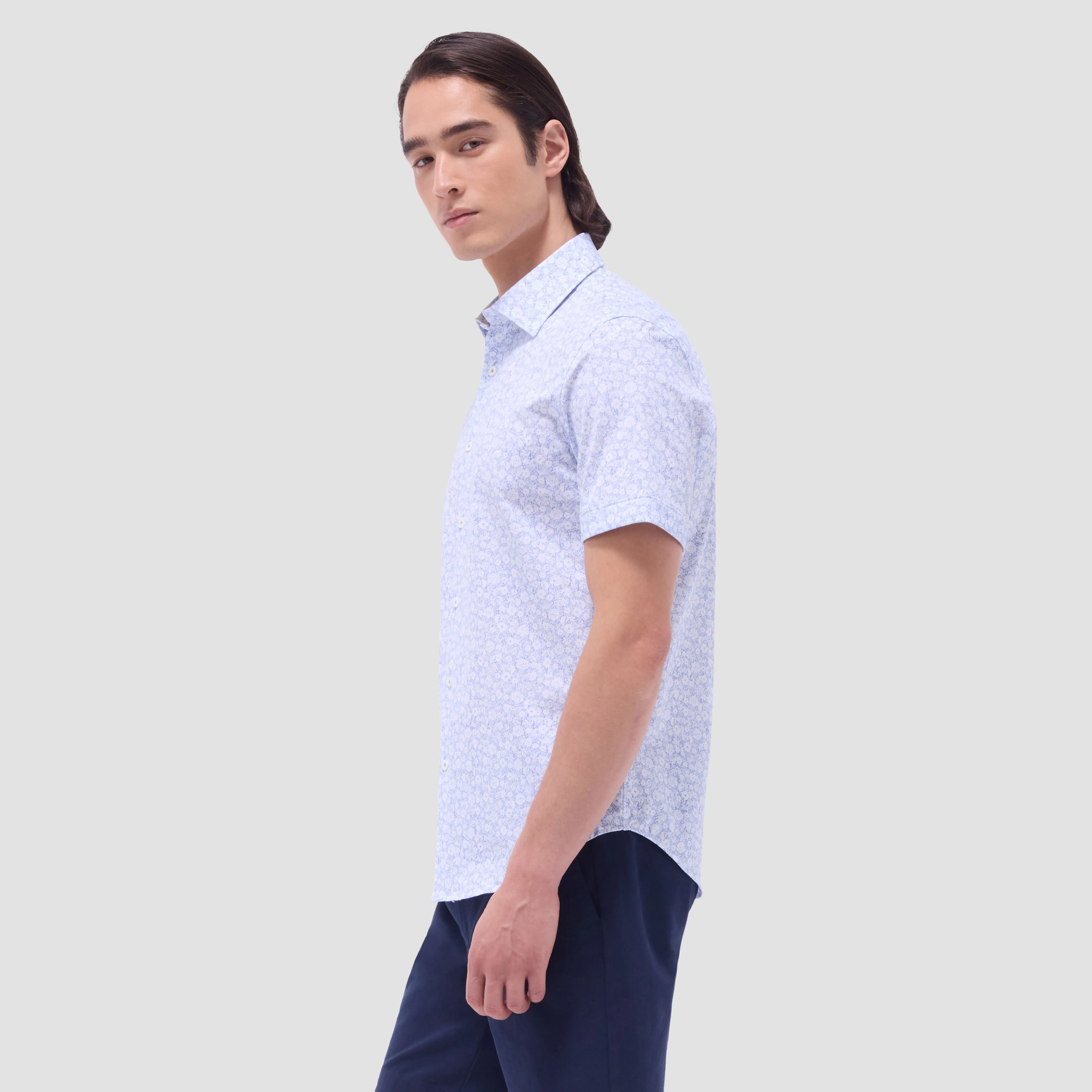 Miles Floral OoohCotton Short-Sleeve Shirt