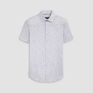 Miles Floral Print OoohCotton Short Sleeve Shirt