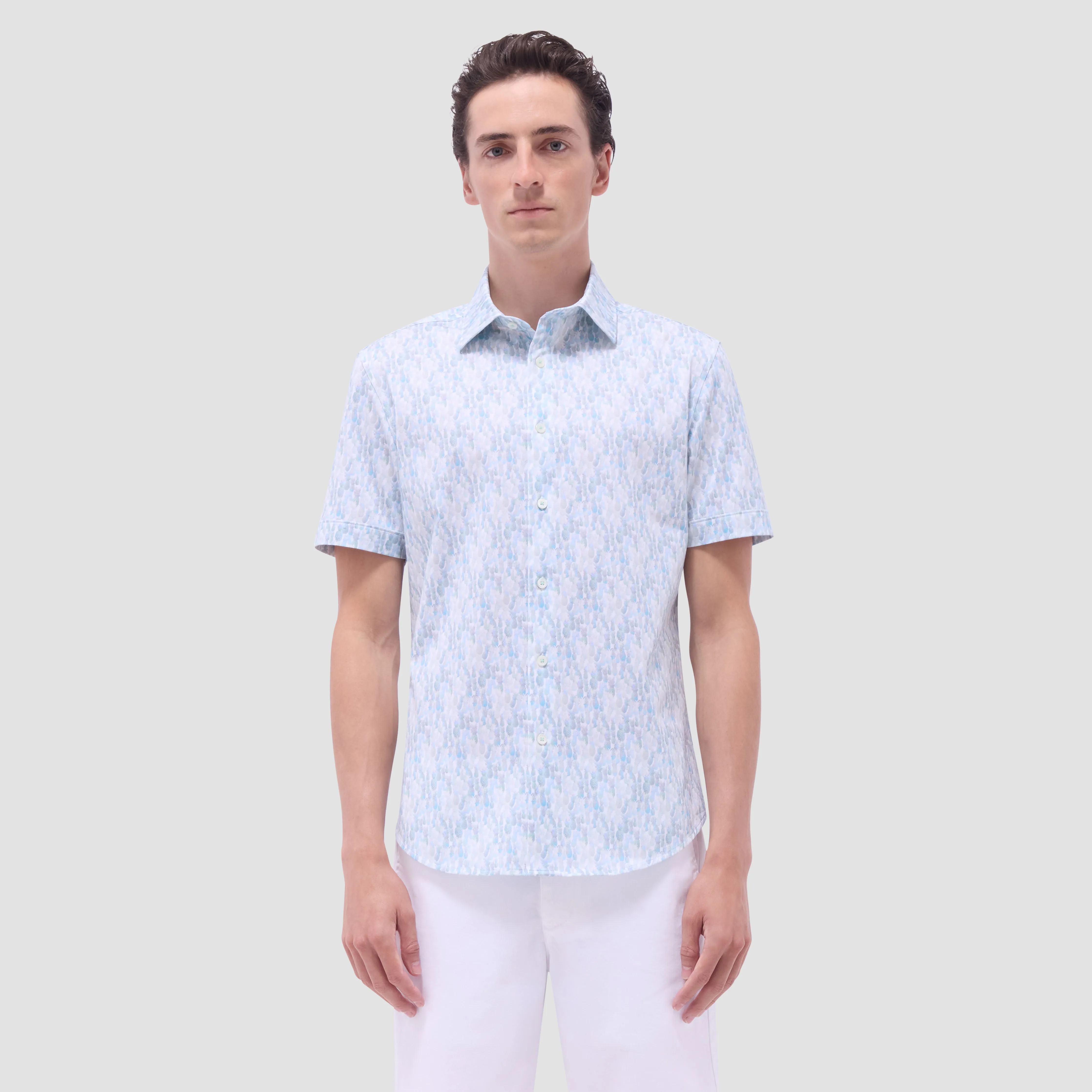 Miles Fruit Print OoohCotton Short-Sleeve Shirt