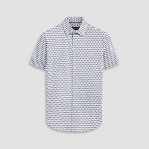 Miles Geometric OoohCotton Short Sleeve Shirt