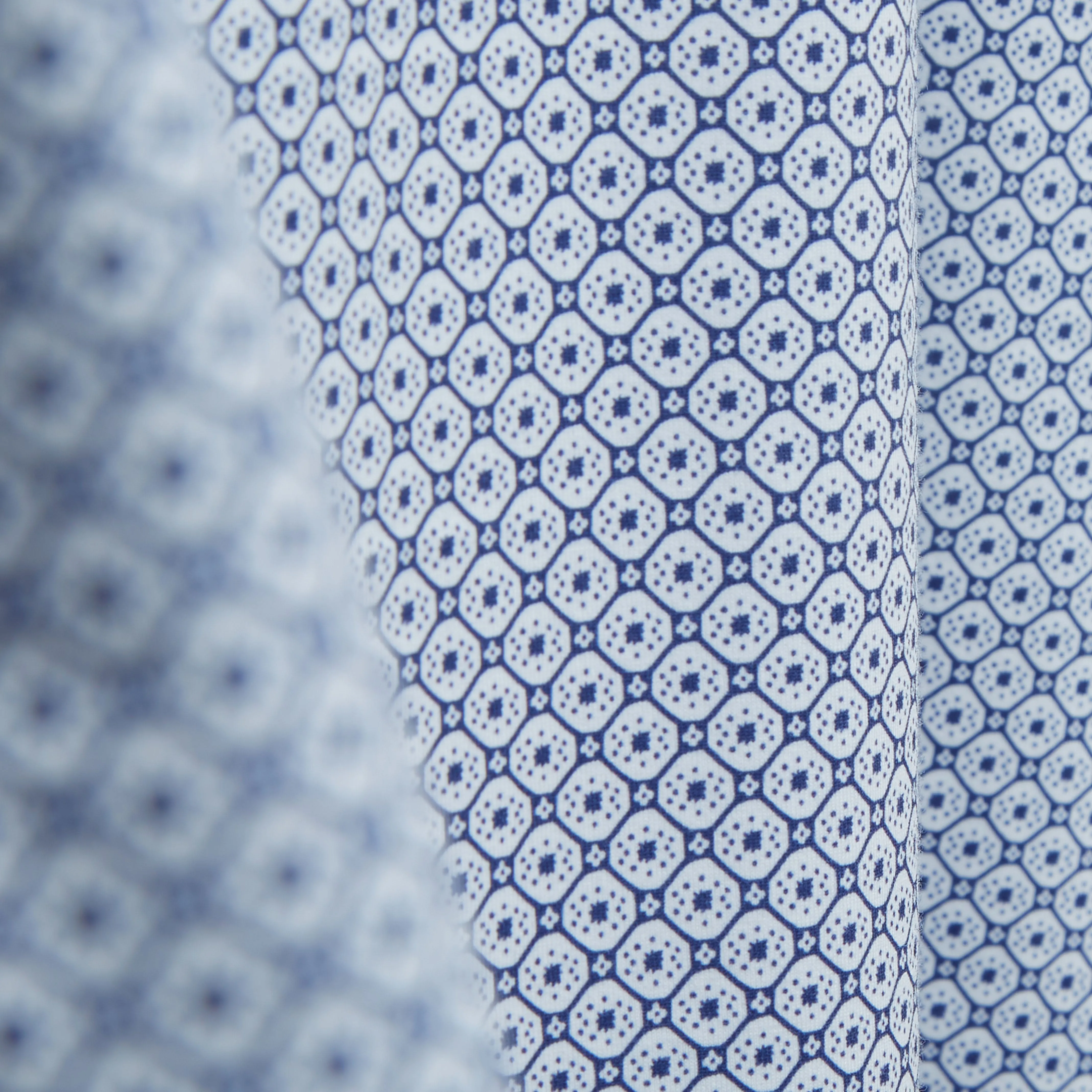 Miles Geometric OoohCotton Short Sleeve Shirt