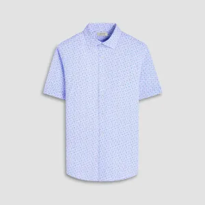Miles Geometric OoohCotton Short-Sleeve Shirt