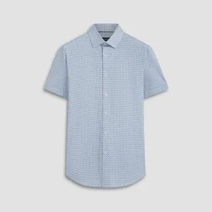 Miles Geometric OoohCotton Short Sleeve Shirt
