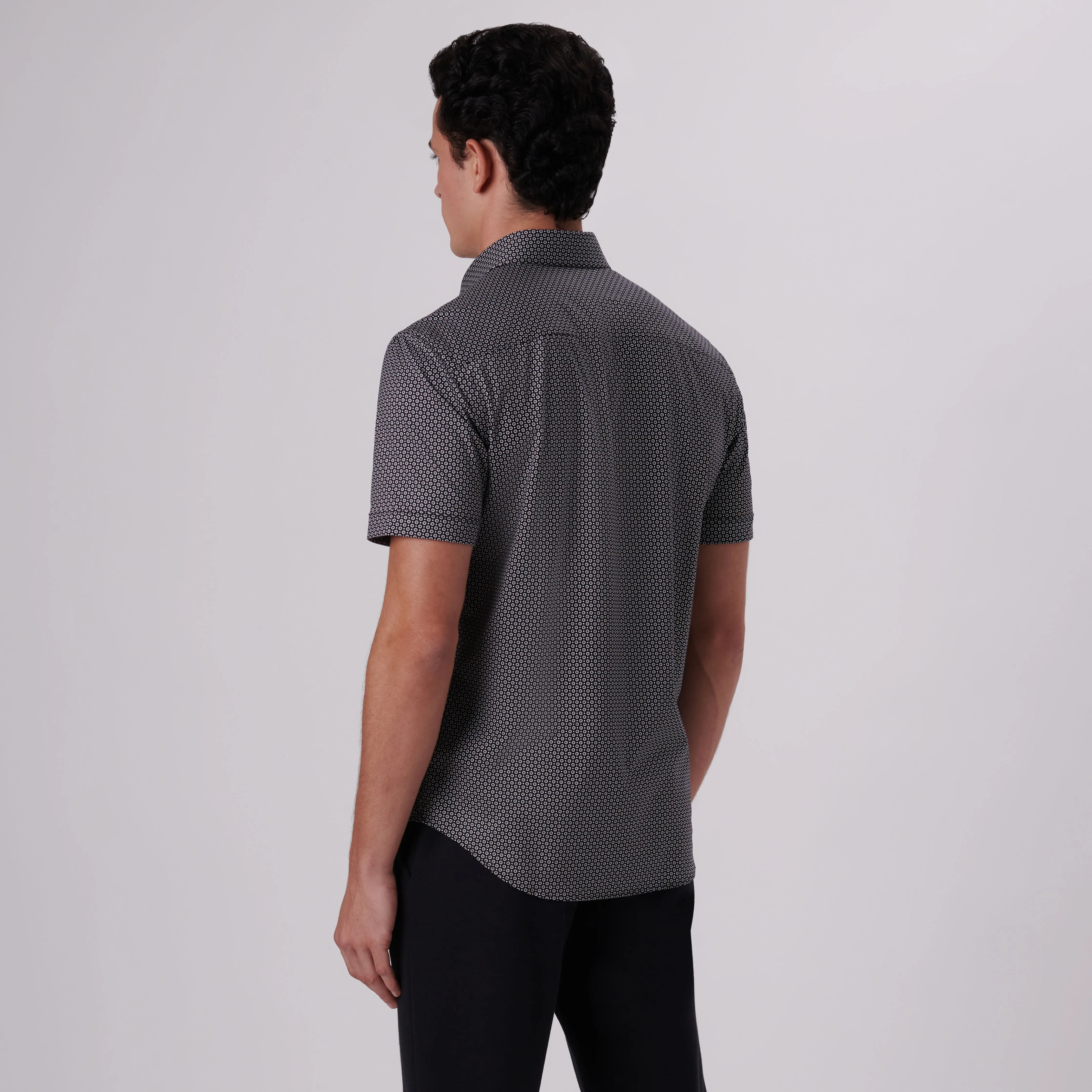 Miles Mandala Print OoohCotton Short Sleeve Shirt
