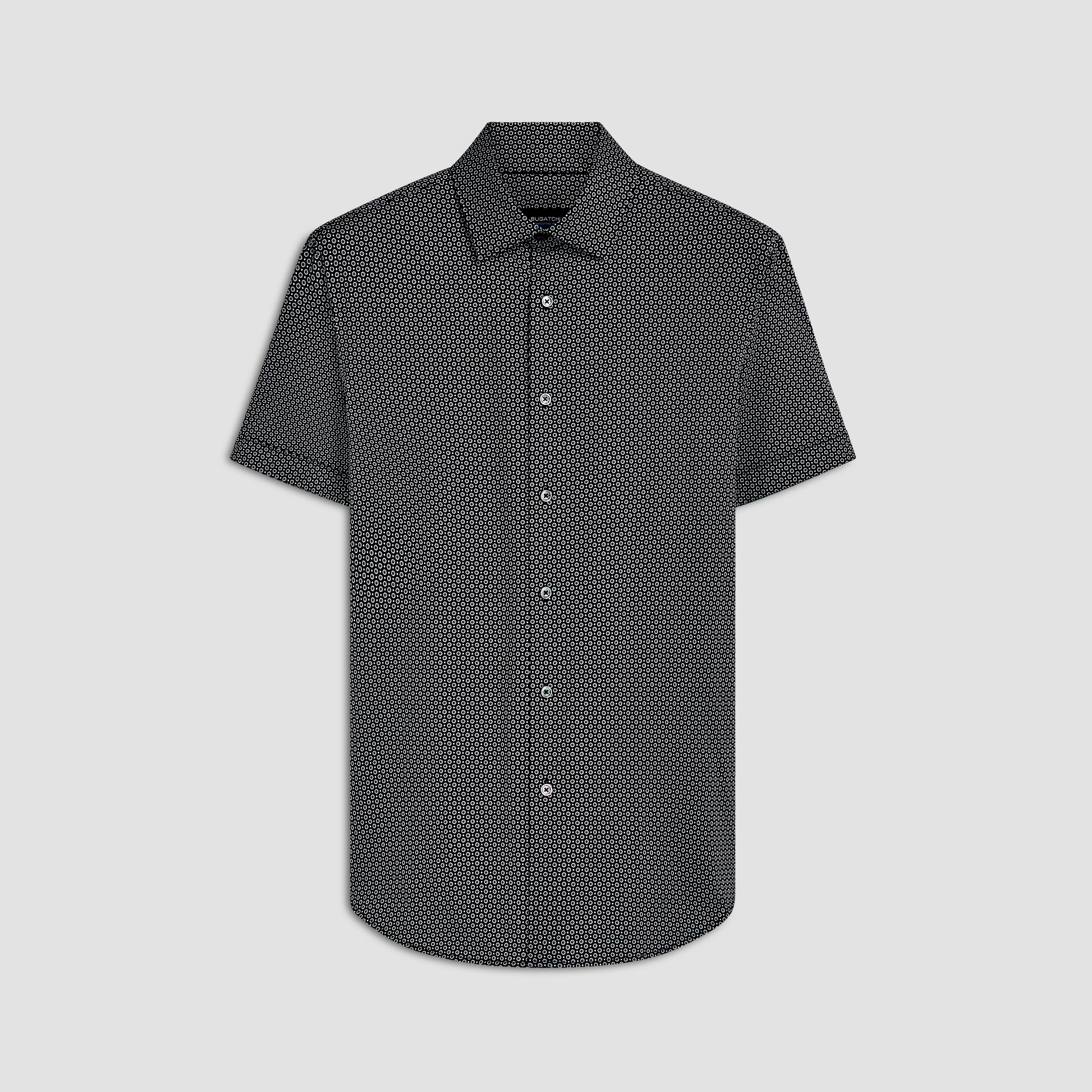 Miles Mandala Print OoohCotton Short Sleeve Shirt
