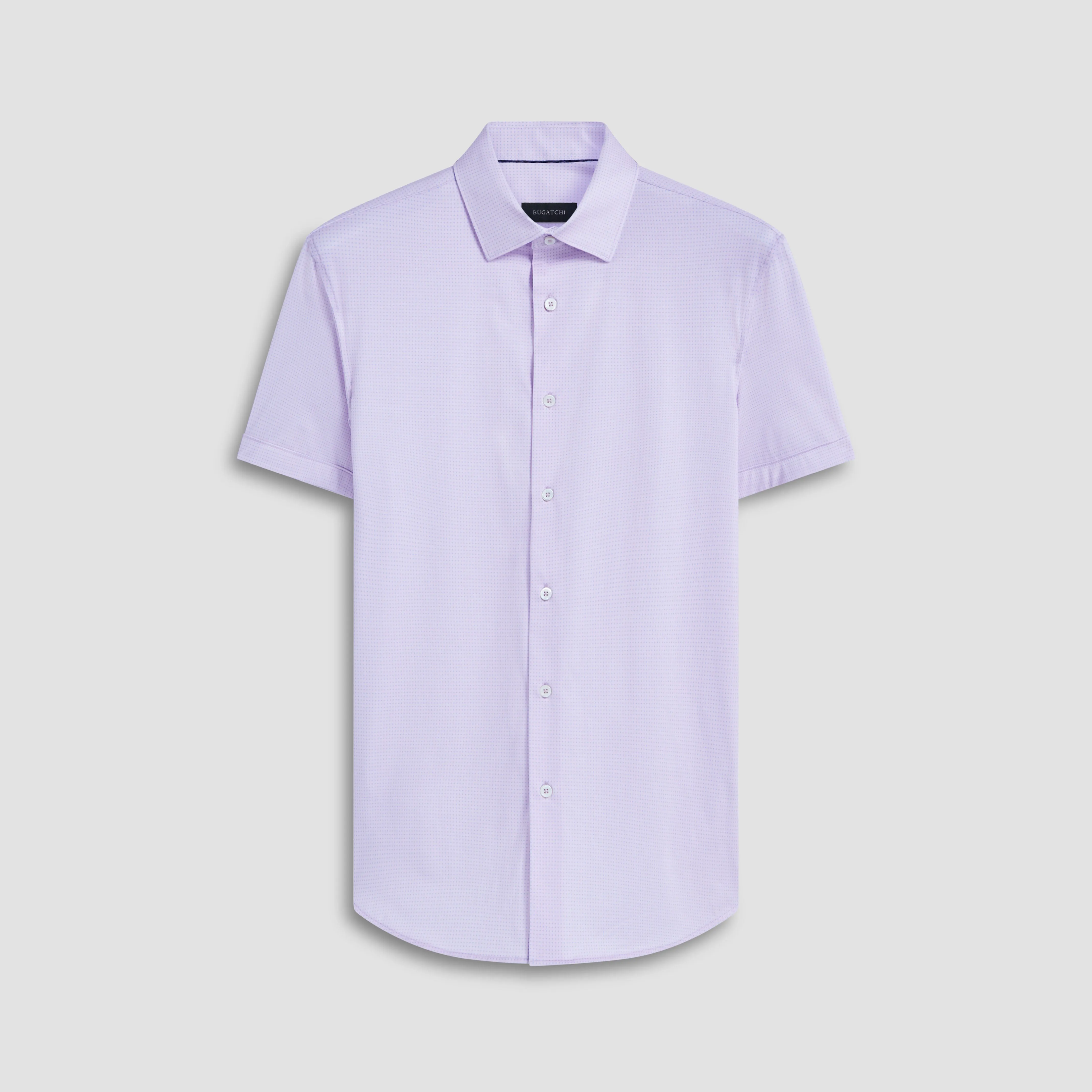 Miles Pin Dot OoohCotton Short Sleeve Shirt