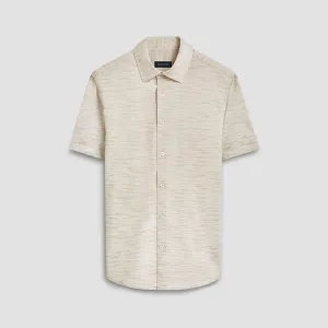 Miles Stitch Print OoohCotton Short Sleeve Shirt