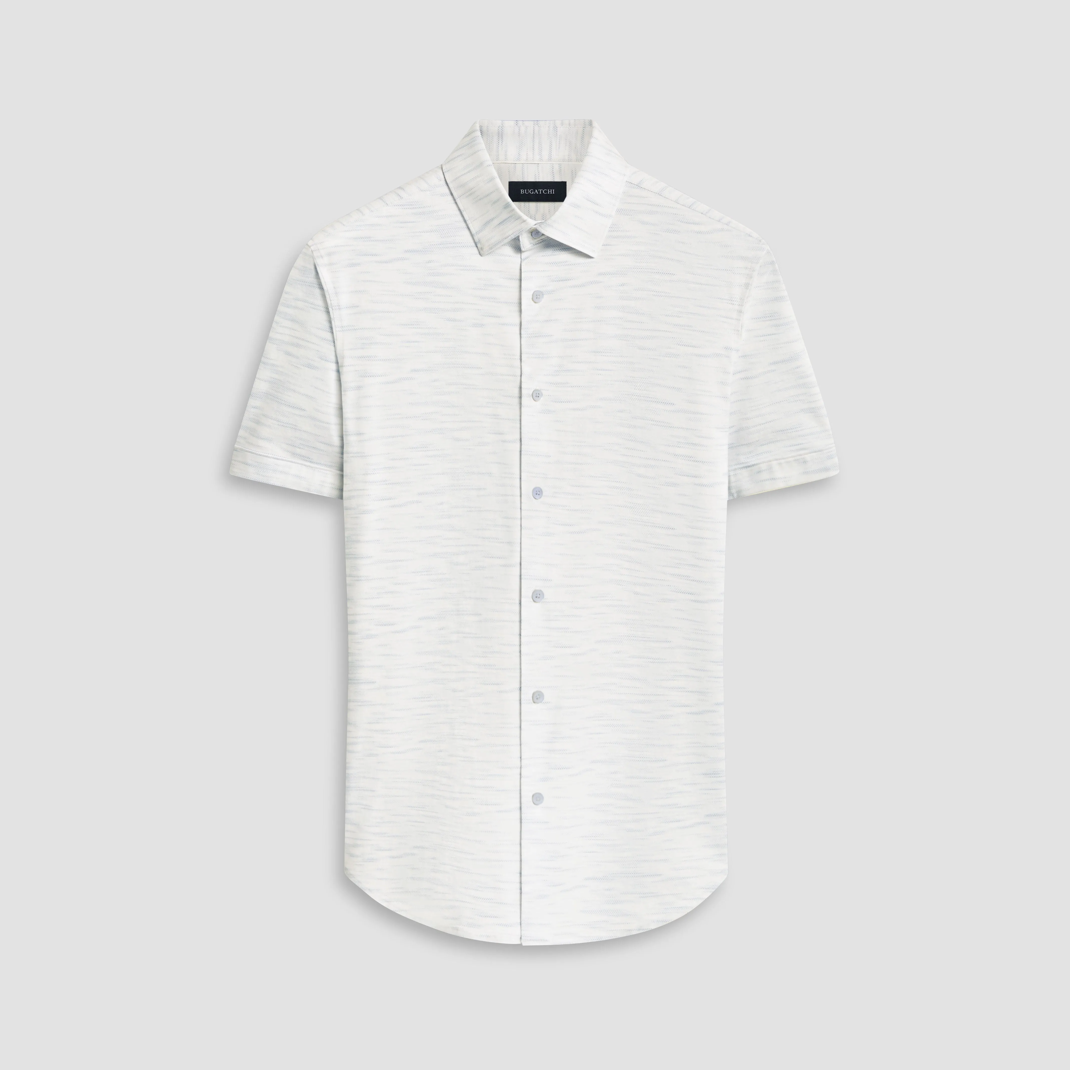 Miles Stitch Print OoohCotton Short Sleeve Shirt