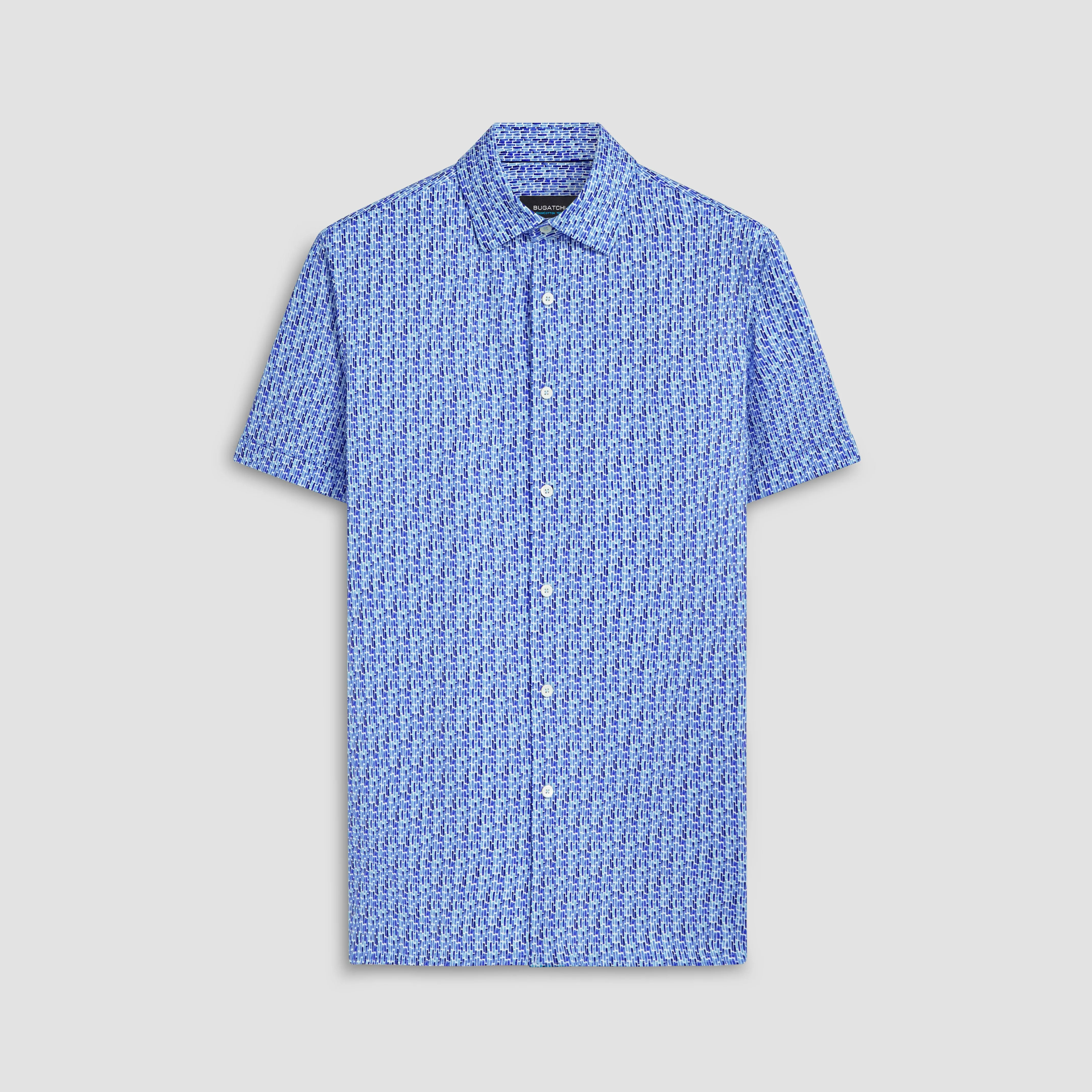 Milo Abstract Print OoohCotton Short Sleeve Shirt