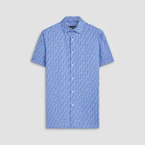 Milo Abstract Print OoohCotton Short Sleeve Shirt