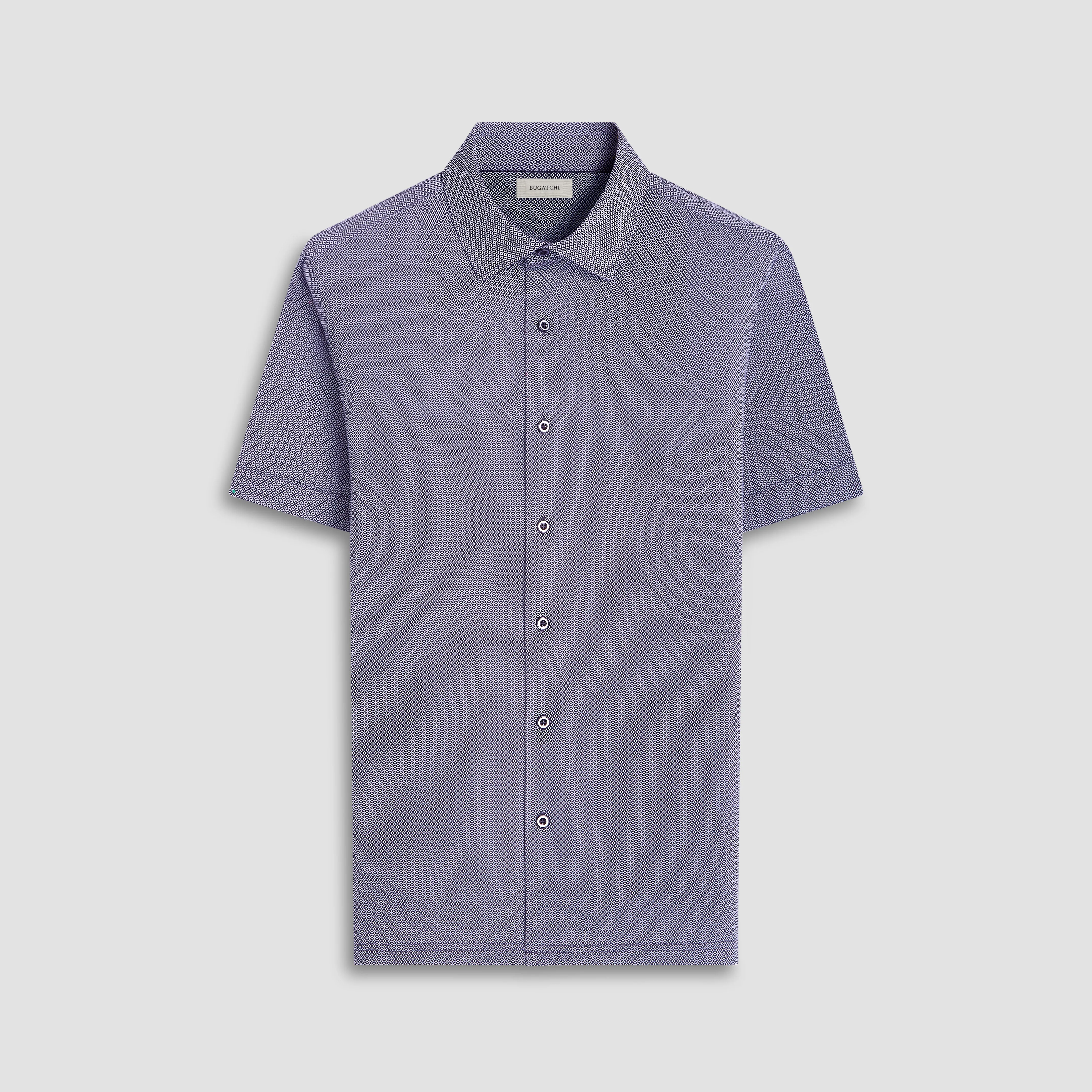 Milo Geometric OoohCotton Short-Sleeve Shirt