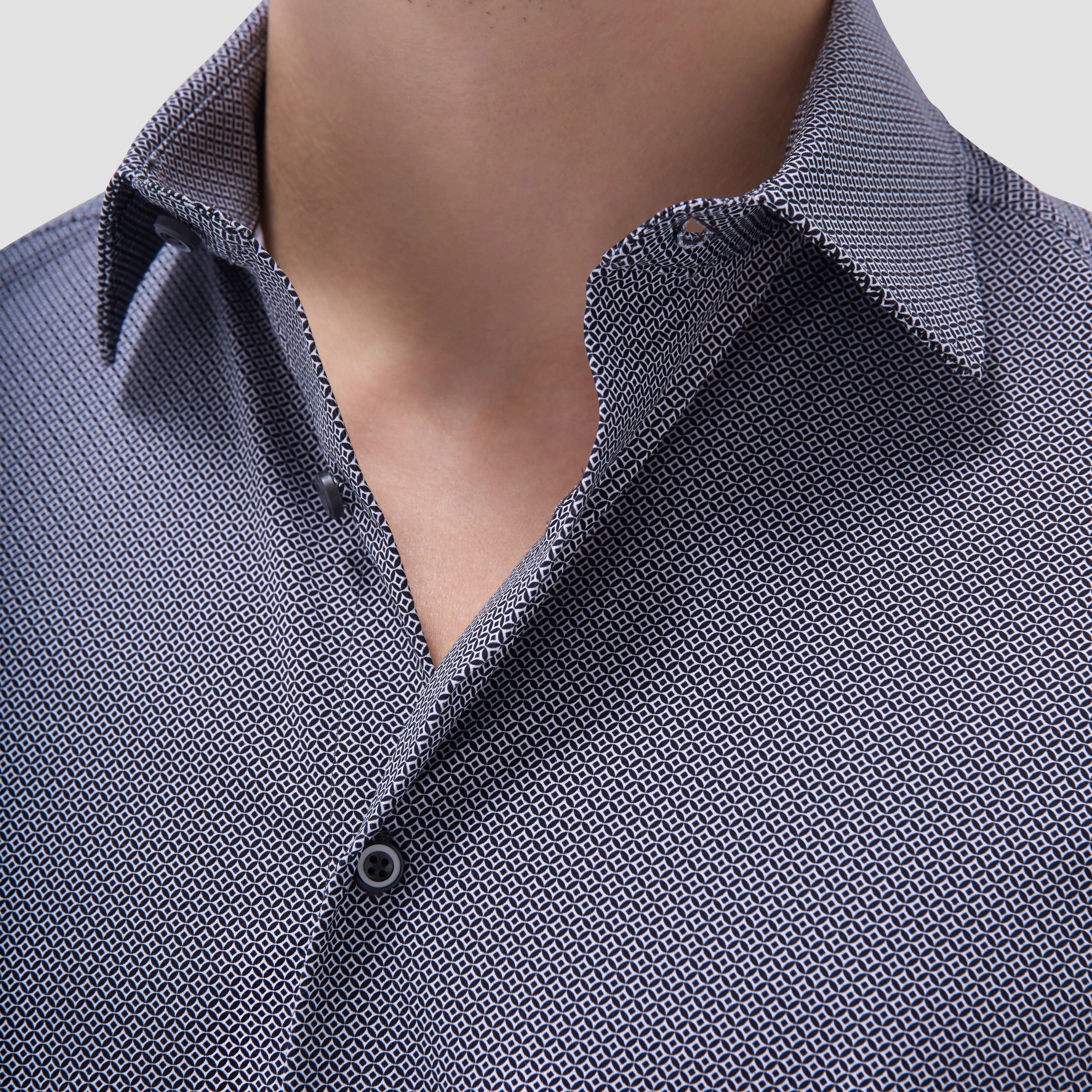 Milo Geometric OoohCotton Short-Sleeve Shirt