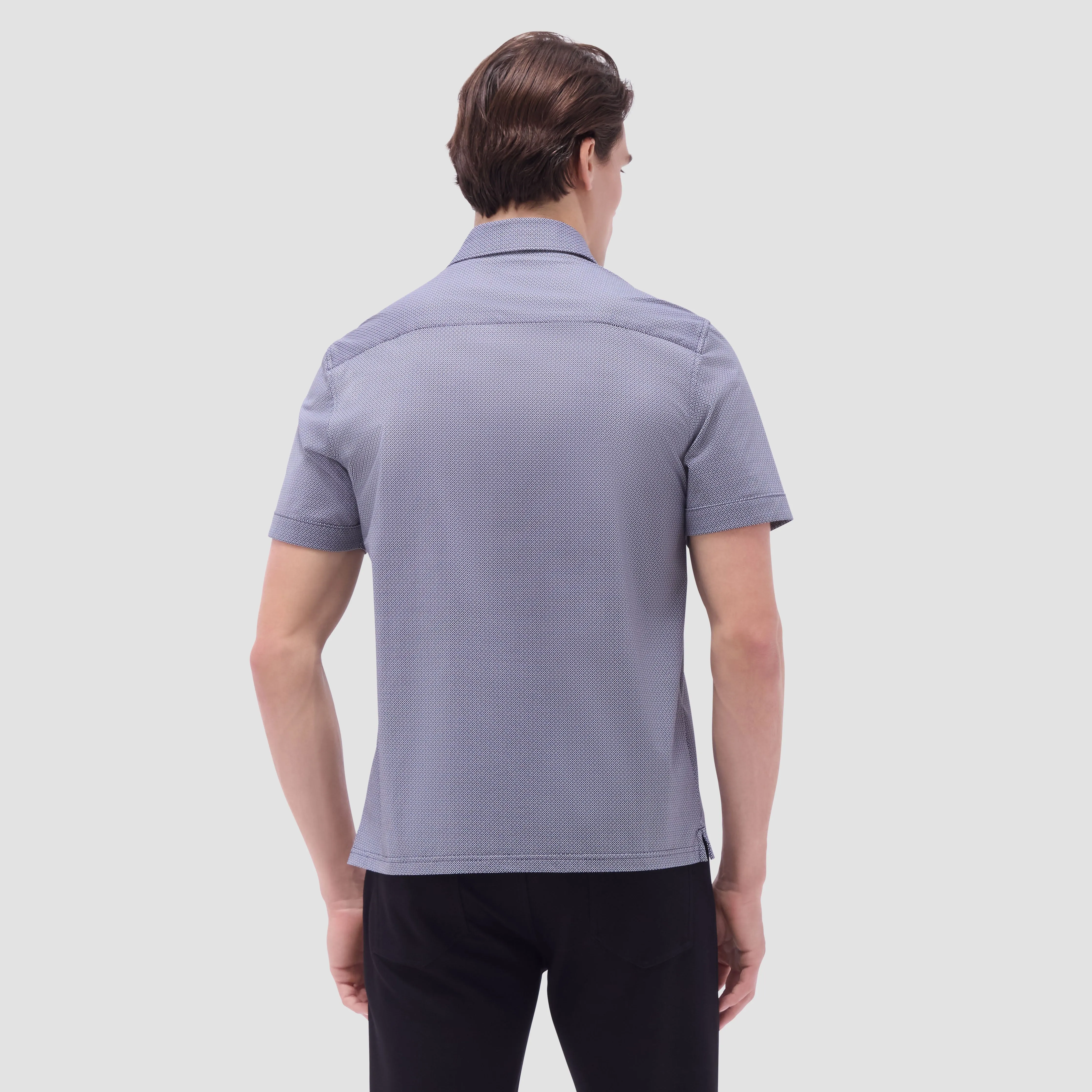 Milo Geometric OoohCotton Short-Sleeve Shirt