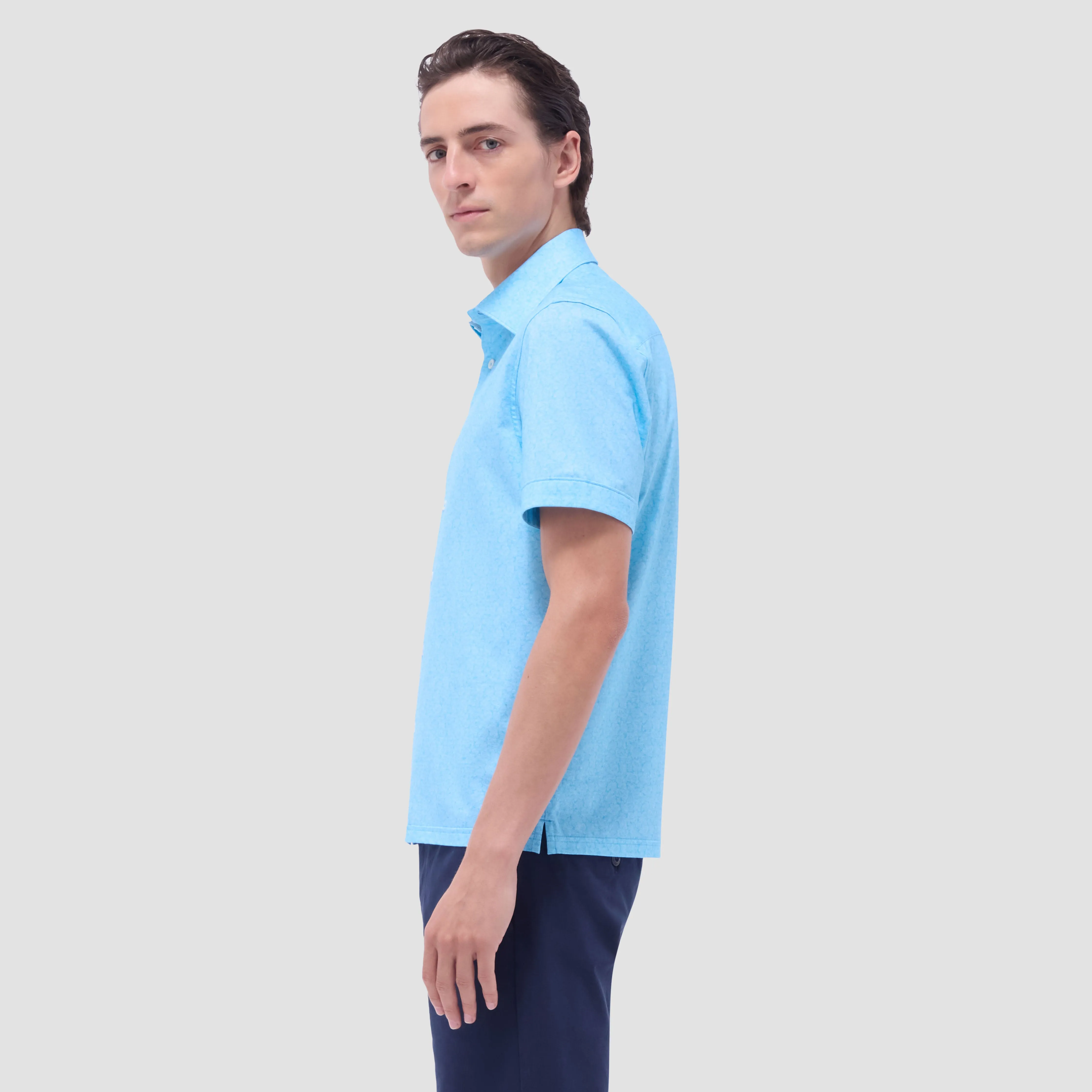 Milo Paisley OoohCotton Short-Sleeve Shirt