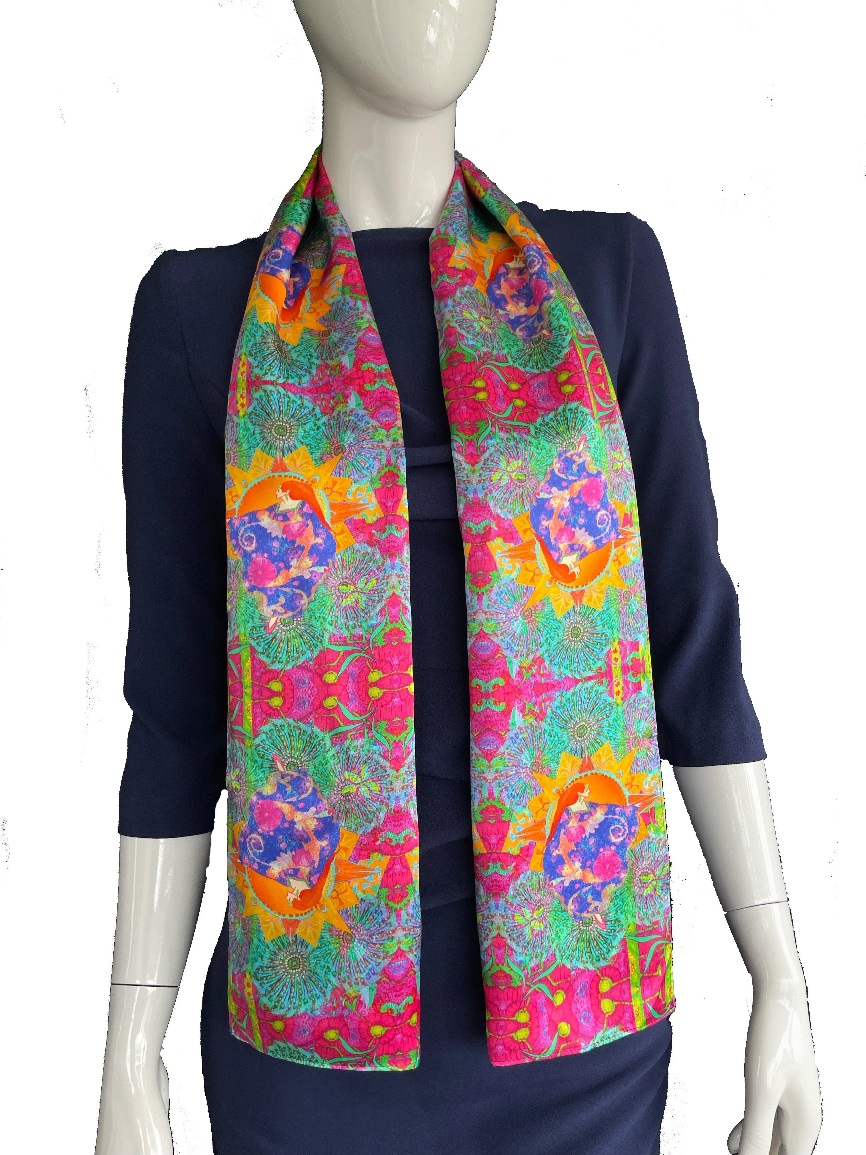 Mist and Moonshine Scarf
