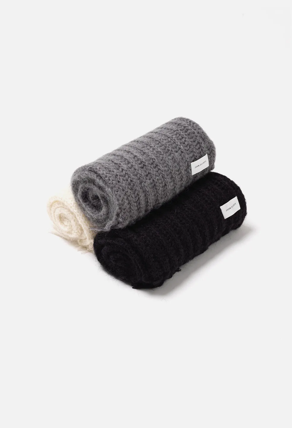 Mohair Scarf / Black