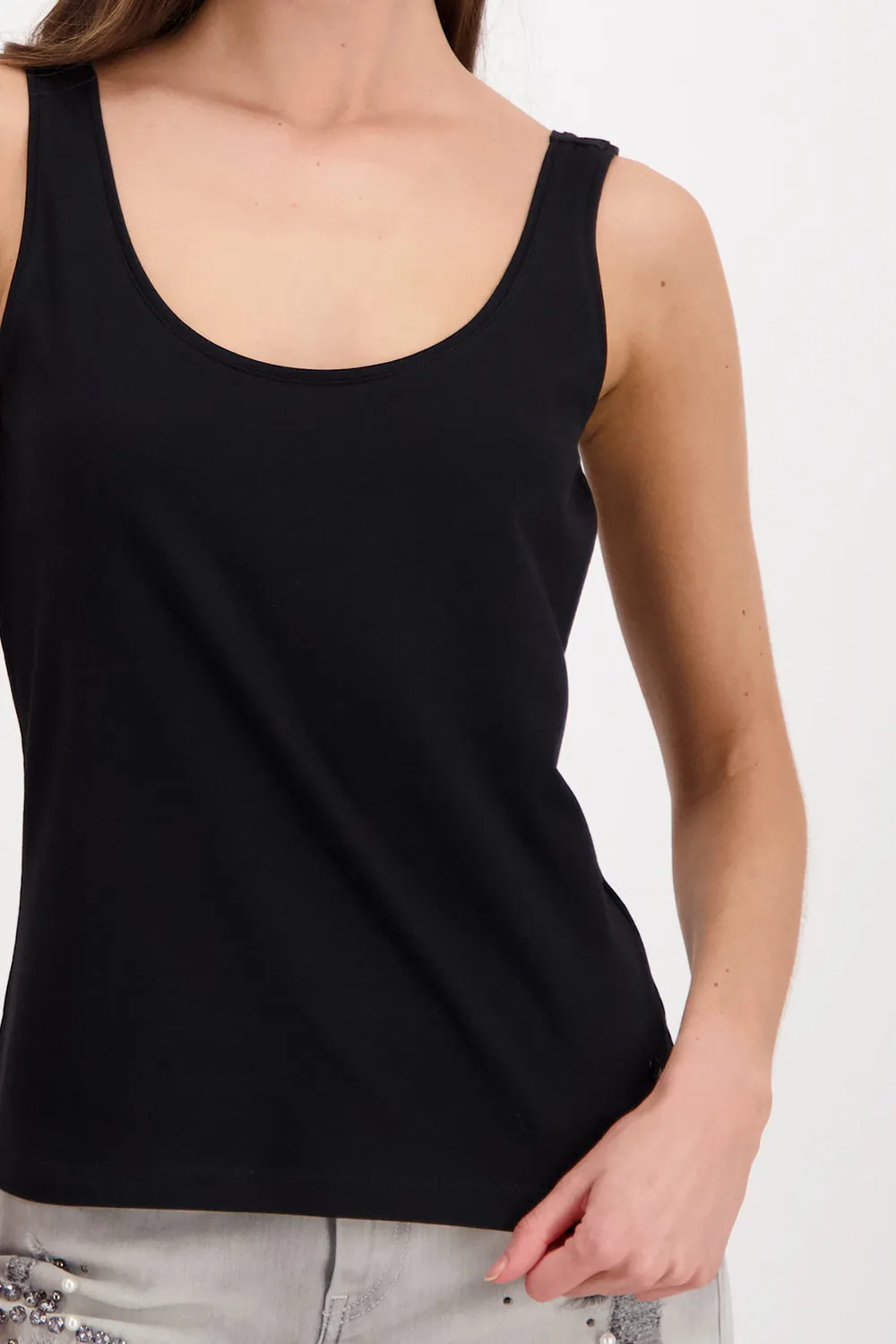 Monari Top Basic round neck M407955