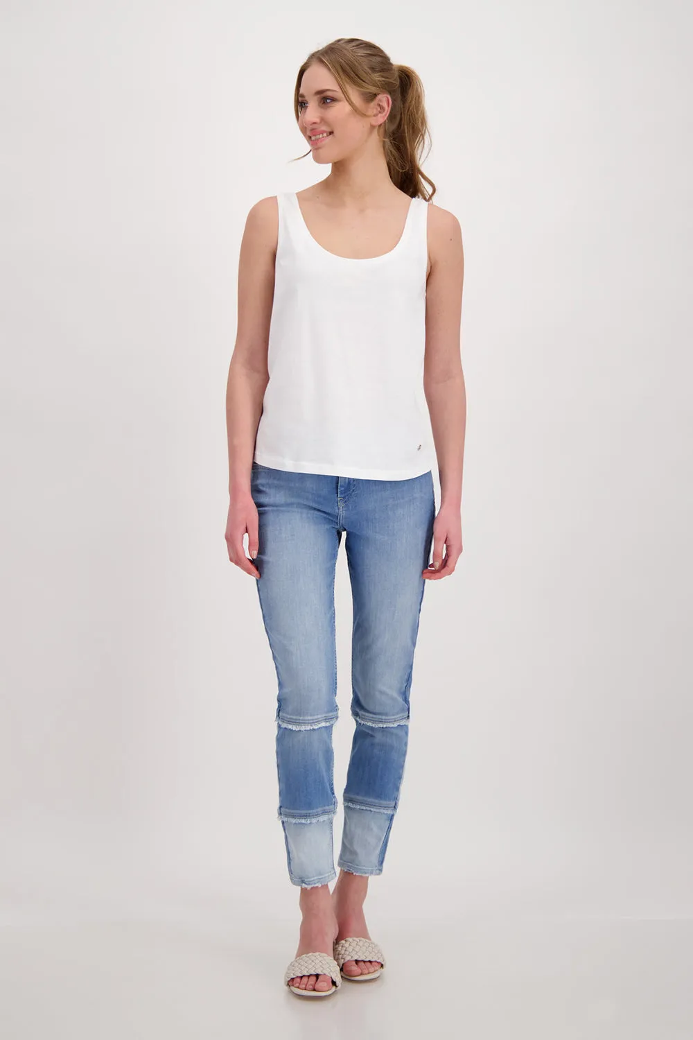 Monari Top Basic round neck M407955