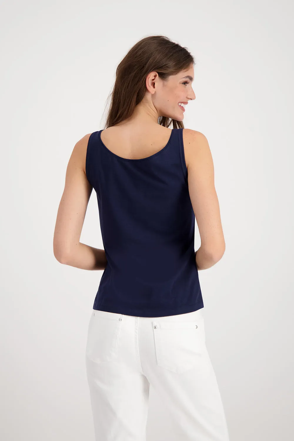 Monari Top Basic round neck M407955