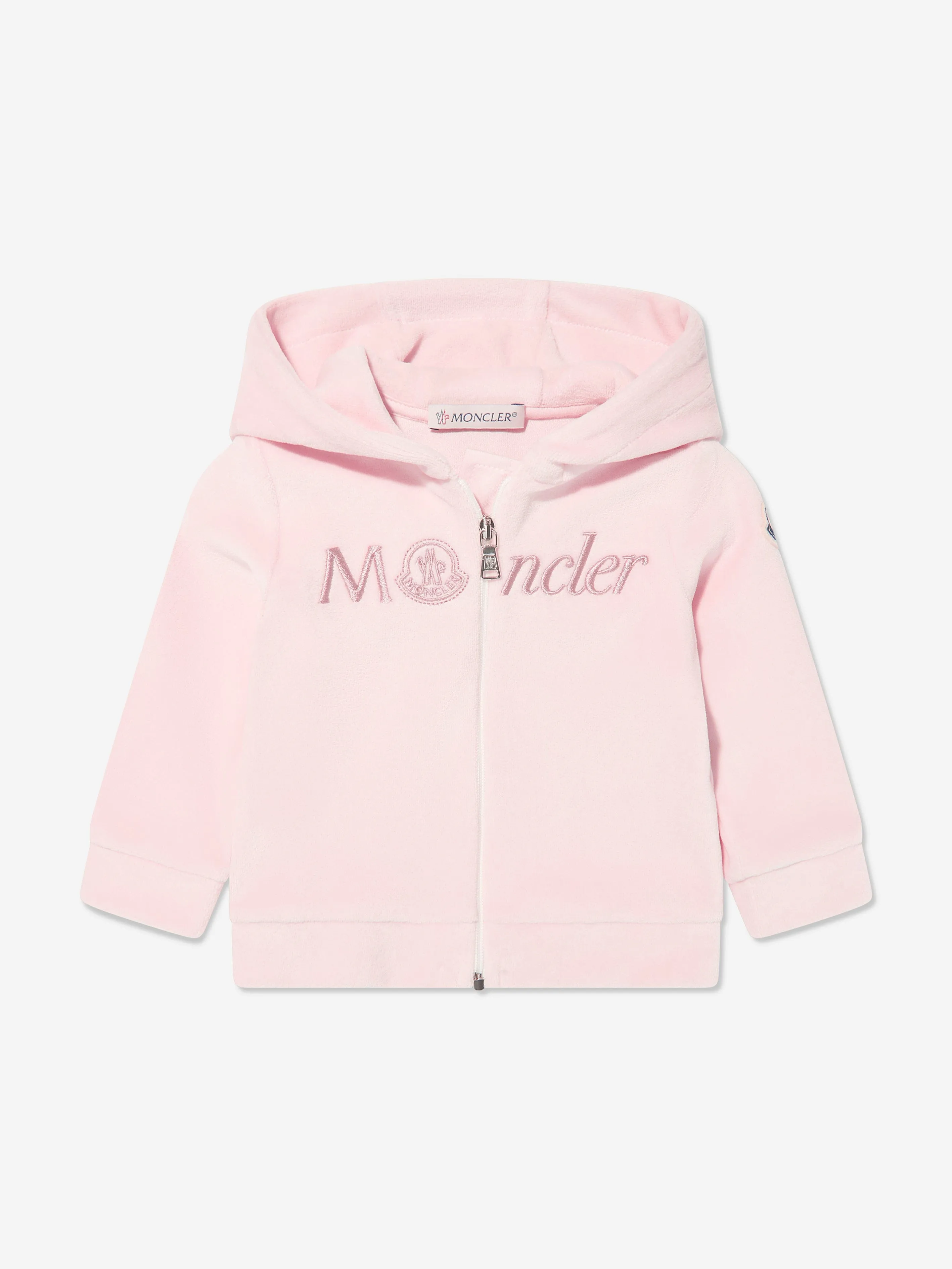 Moncler Enfant Baby Girls Logo Tracksuit in Pink
