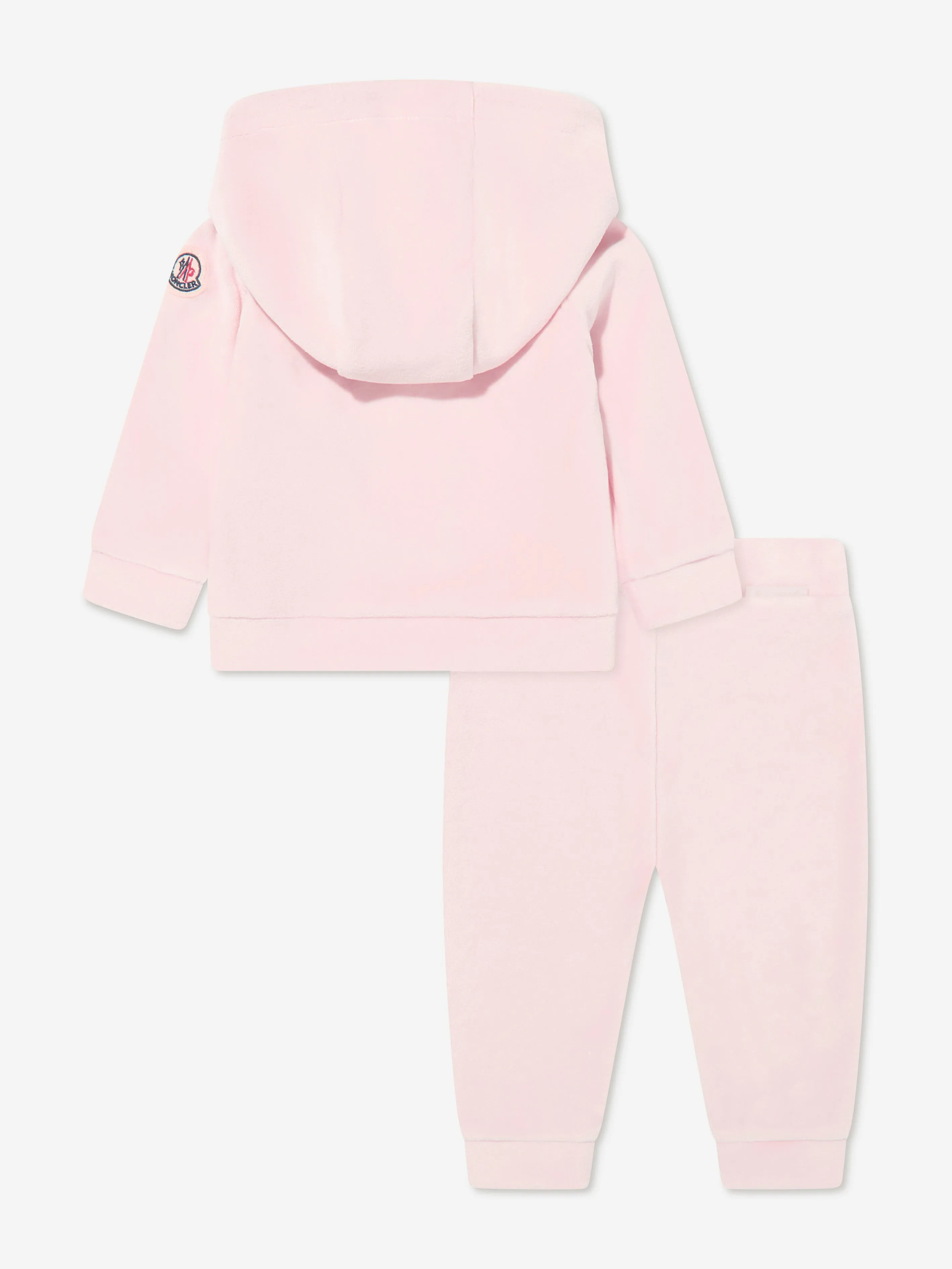 Moncler Enfant Baby Girls Logo Tracksuit in Pink