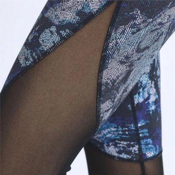 MONO B Blue Stirrup Yoga Leggings - AP1667