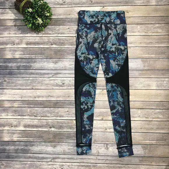 MONO B Blue Stirrup Yoga Leggings - AP1667