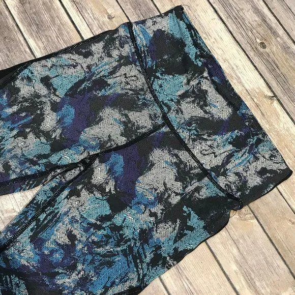 MONO B Blue Stirrup Yoga Leggings - AP1667