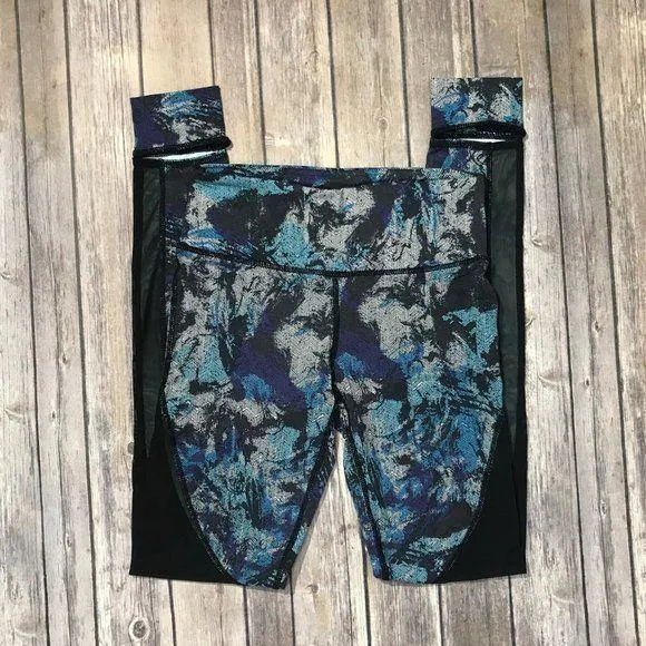 MONO B Blue Stirrup Yoga Leggings - AP1667