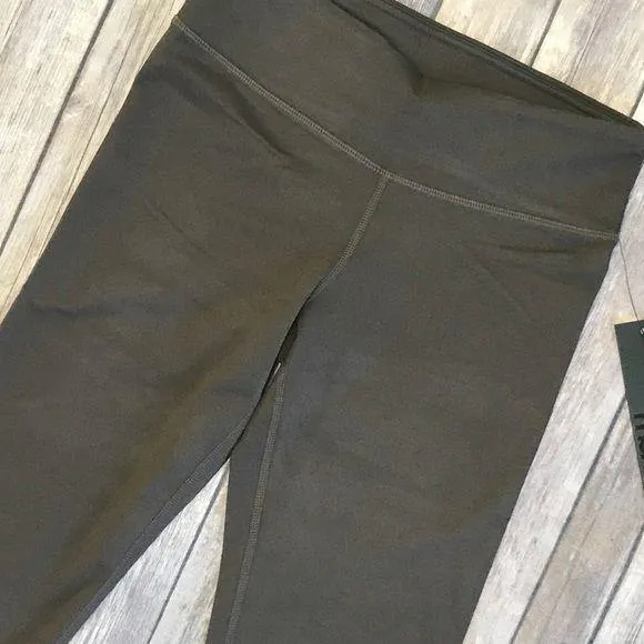 Mono B Brown Mesh Yoga Leggings - AP1324