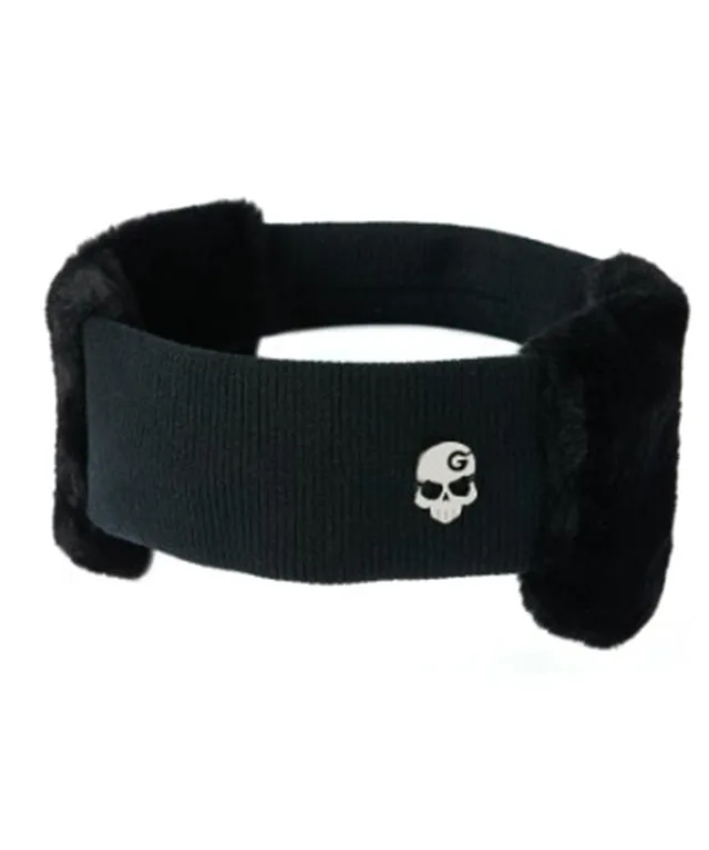 Monster G Knit Ear Band - Black