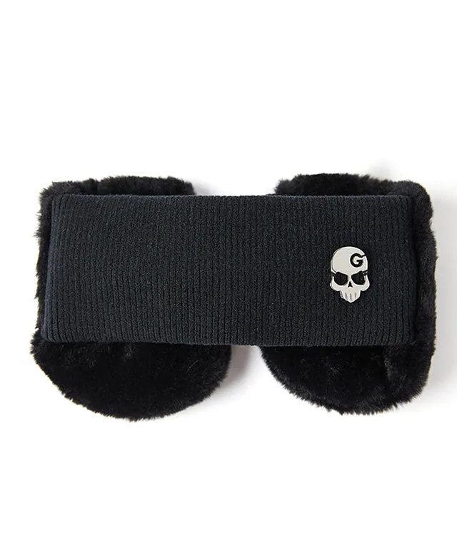 Monster G Knit Ear Band - Black