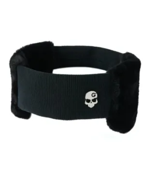 Monster G Knit Ear Band - Black