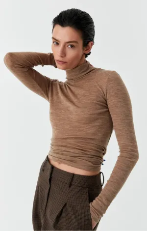 Morrison II MERINO High Neck - coffee