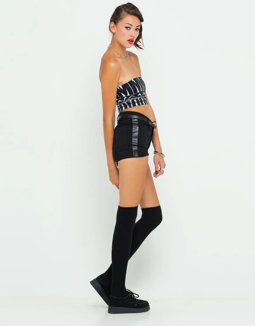 Motel Bandeau Top in Motel Aztec Print