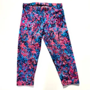 Motionwear Waterloo Watermelon Low Rise Gym Capri - Size 3-4